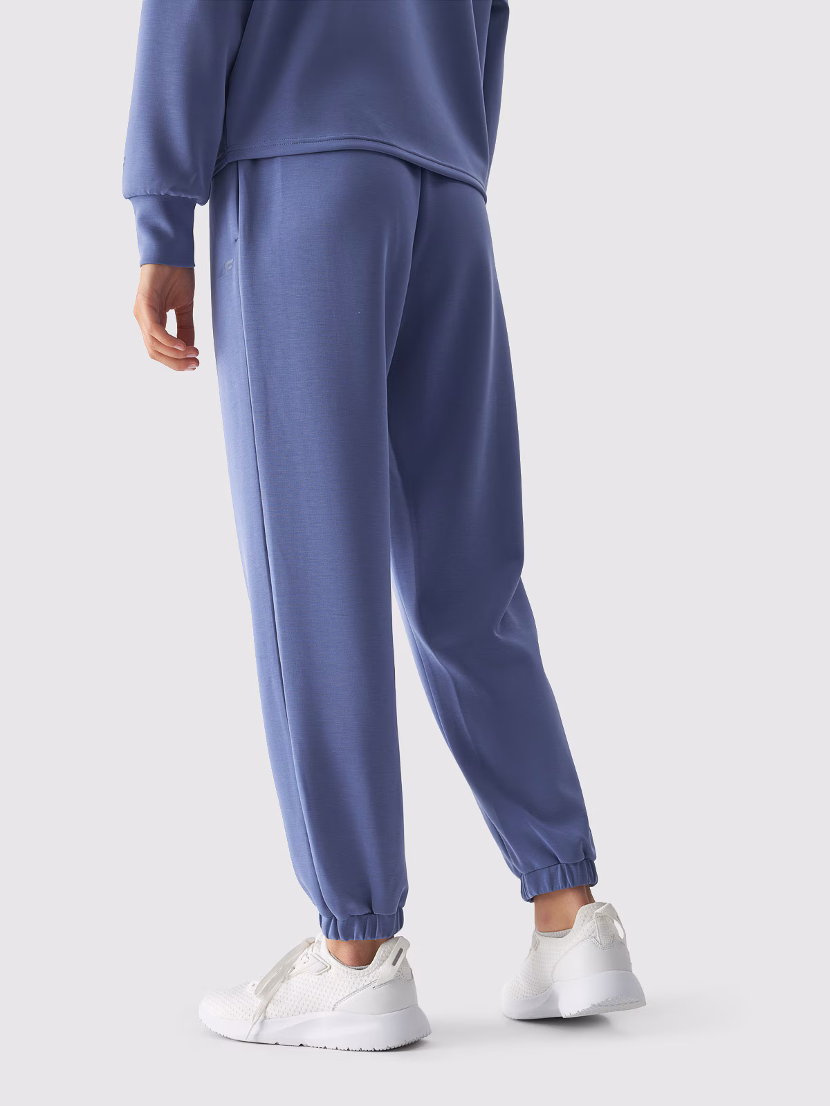 Spodnie dresowe z modalem damskie - fioletowe