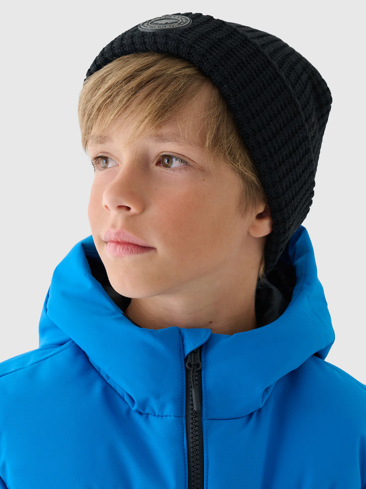 Kurtka narciarska membrana 5000 chłopięca - czerwona