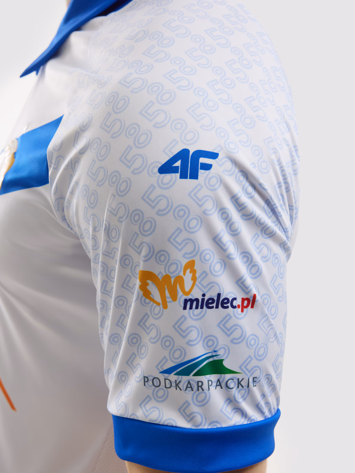 Koszulka klubowa retro z sezonu 2022/23 oraz 2023/24 męska 4F x Stal Mielec - biała