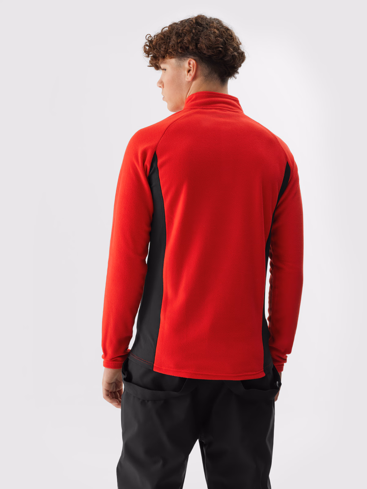 Bielizna termiczna polarowa (góra) męska - oliwkowa/khaki