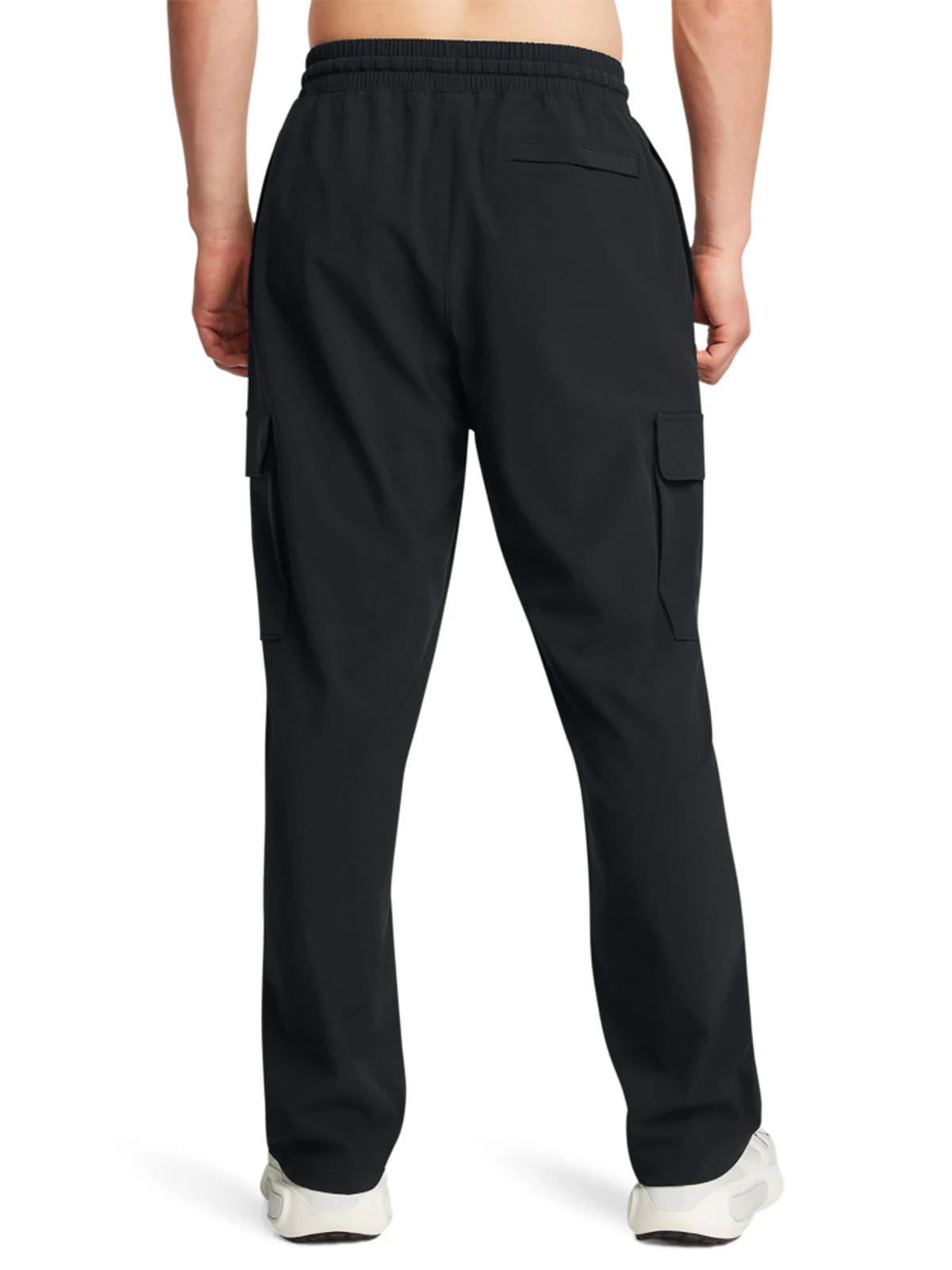 Spodnie casual cargo męskie Under Armour UA Vibe Woven Cargo Pants - czarne