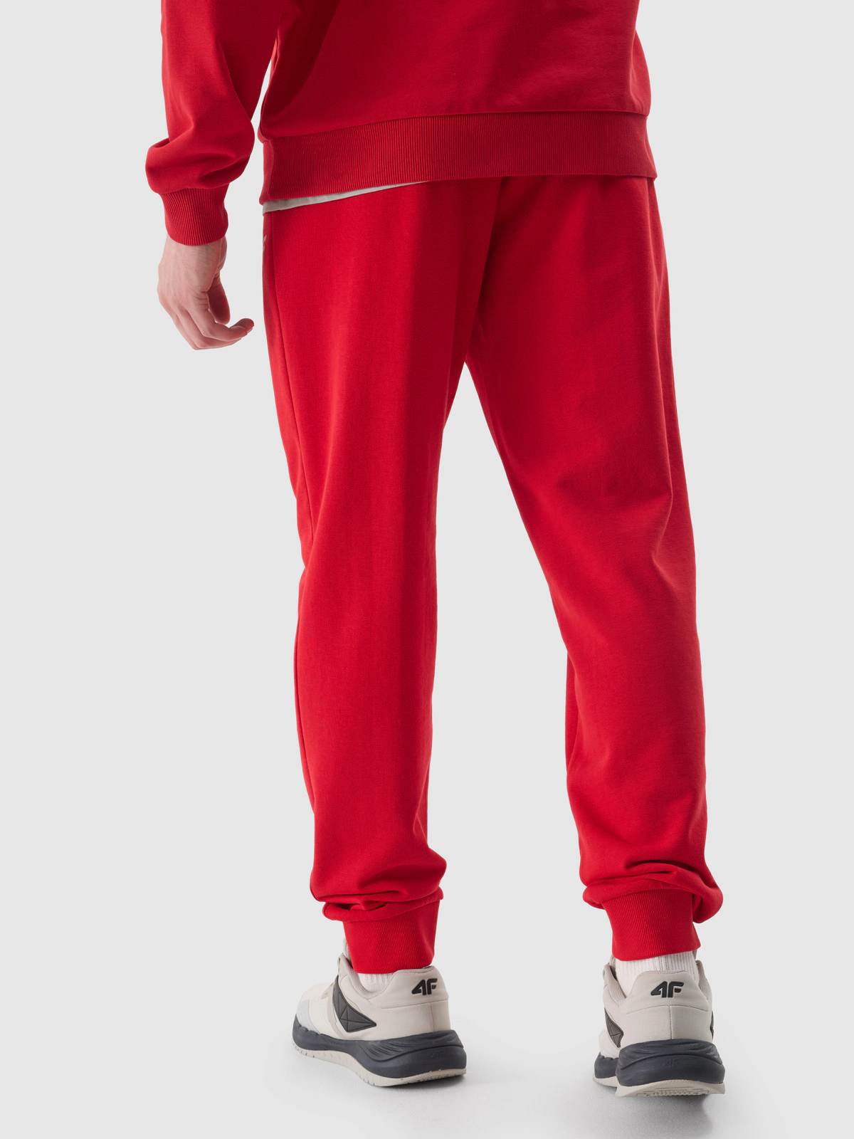 Spodnie dresowe joggery męskie - niebieskie