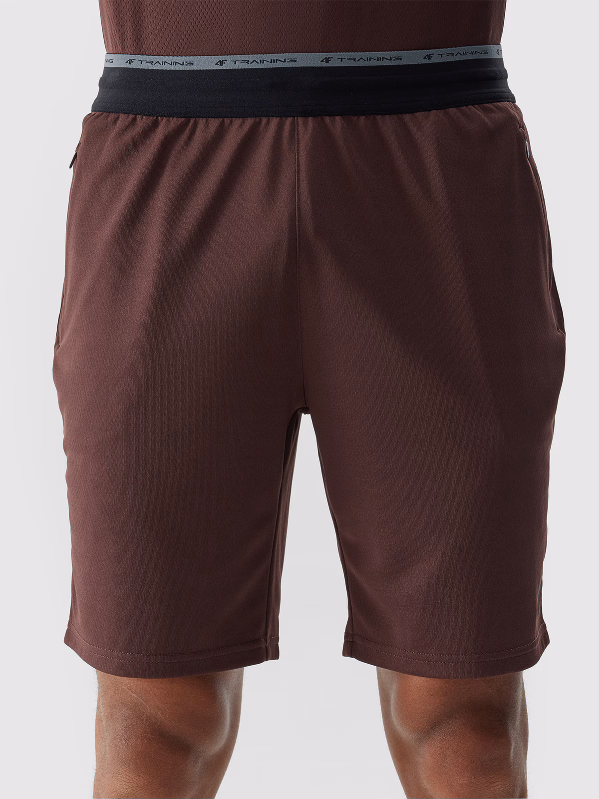 Spodenki treningowe szybkoschnące męskie - szare