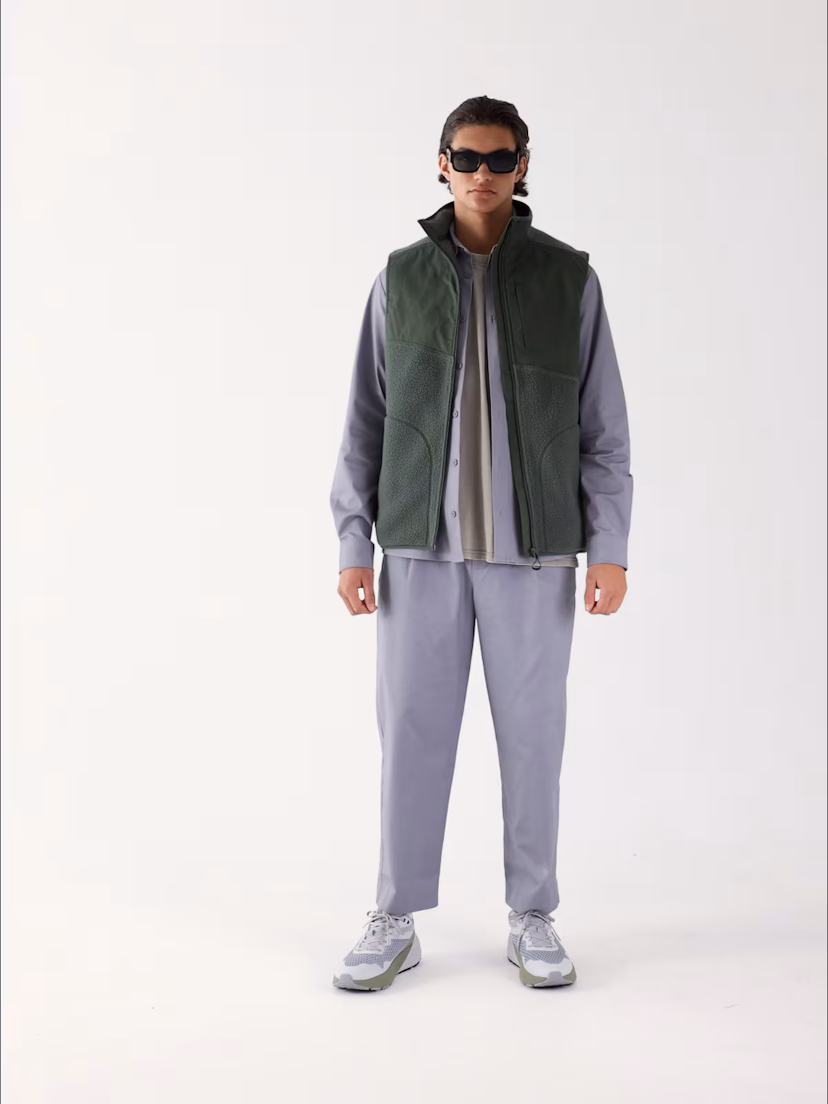 Niskie sneakersy SPEED HIKER męskie - fioletowe