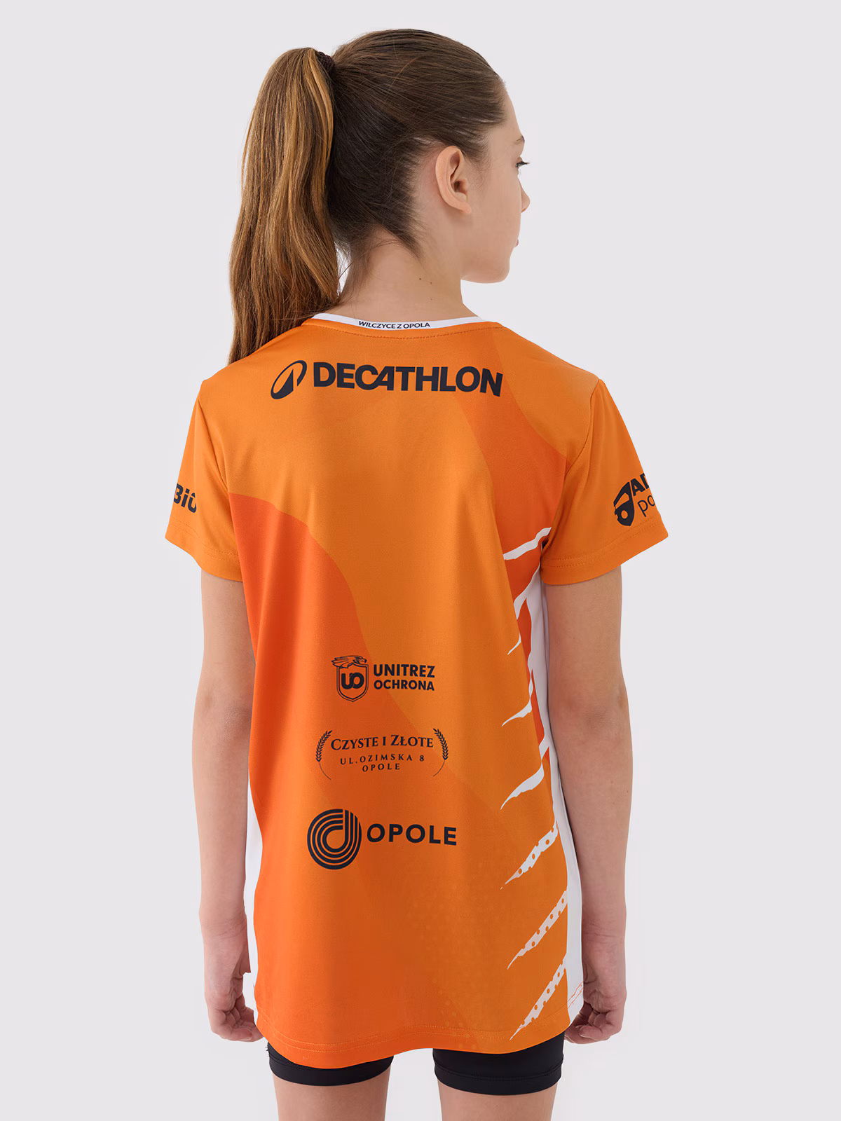 Koszulka meczowa replika domowa z sezonu 2024/25 dziecięca 4F x UNI OPOLE - multikolor