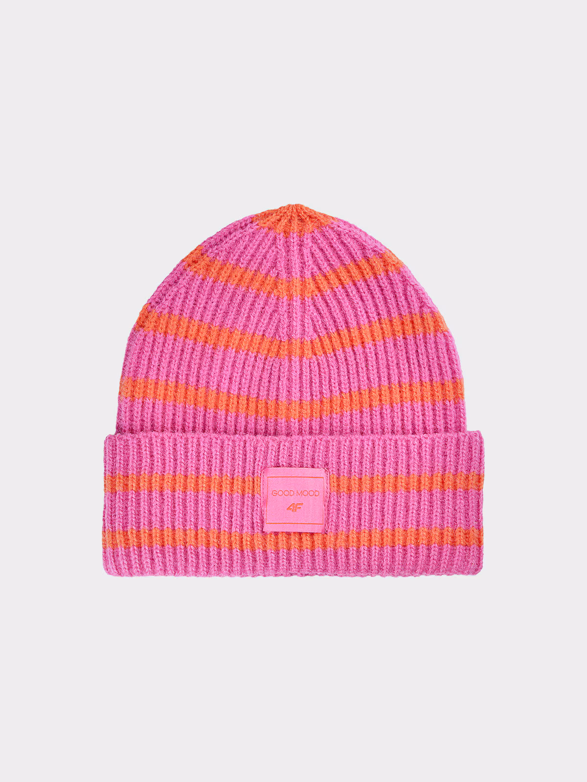 Czapka zimowa dziewczęca - różowa