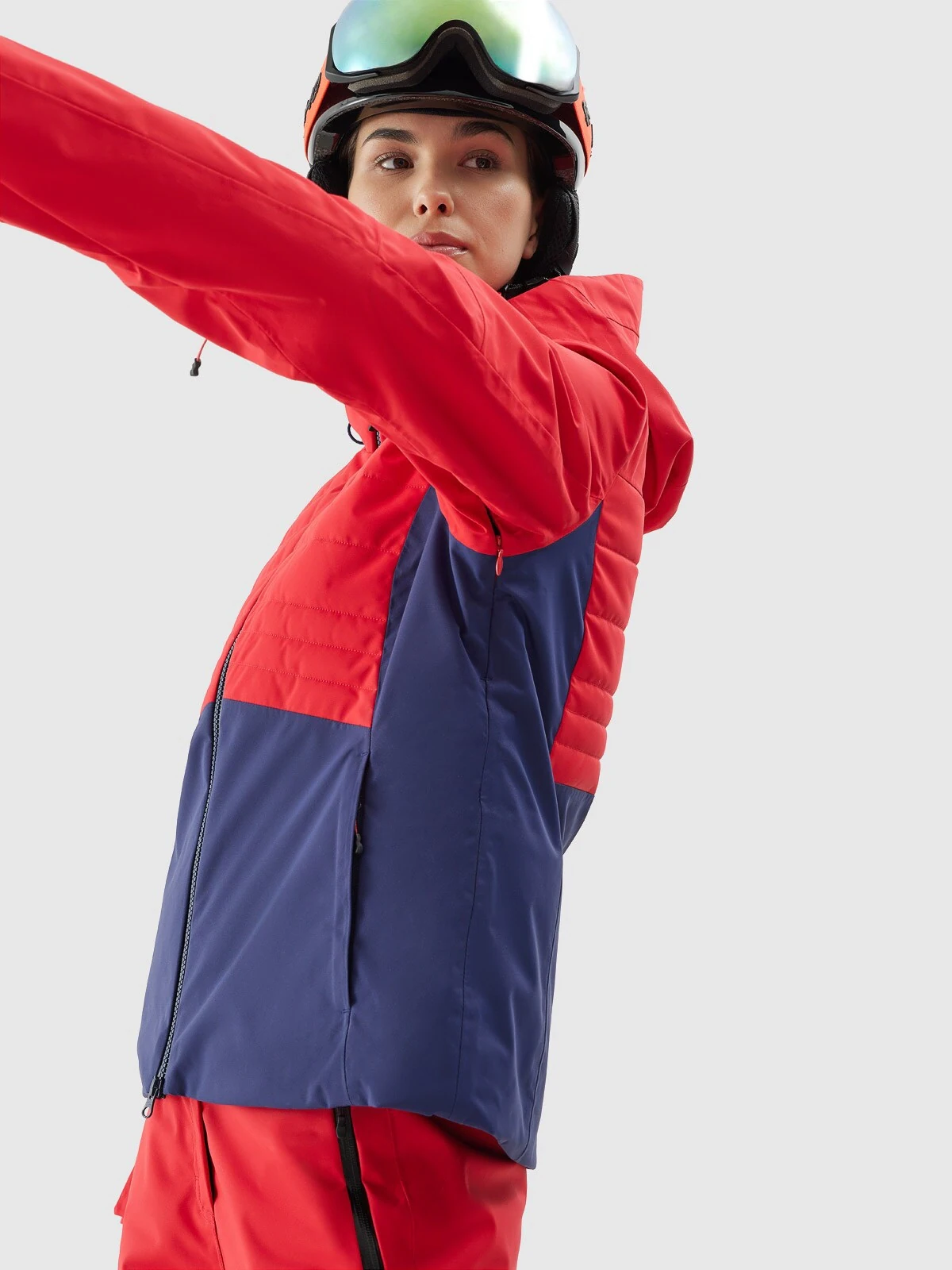 Kurtka narciarska 4FPro membrana Dermizax 20000 damska - czarna