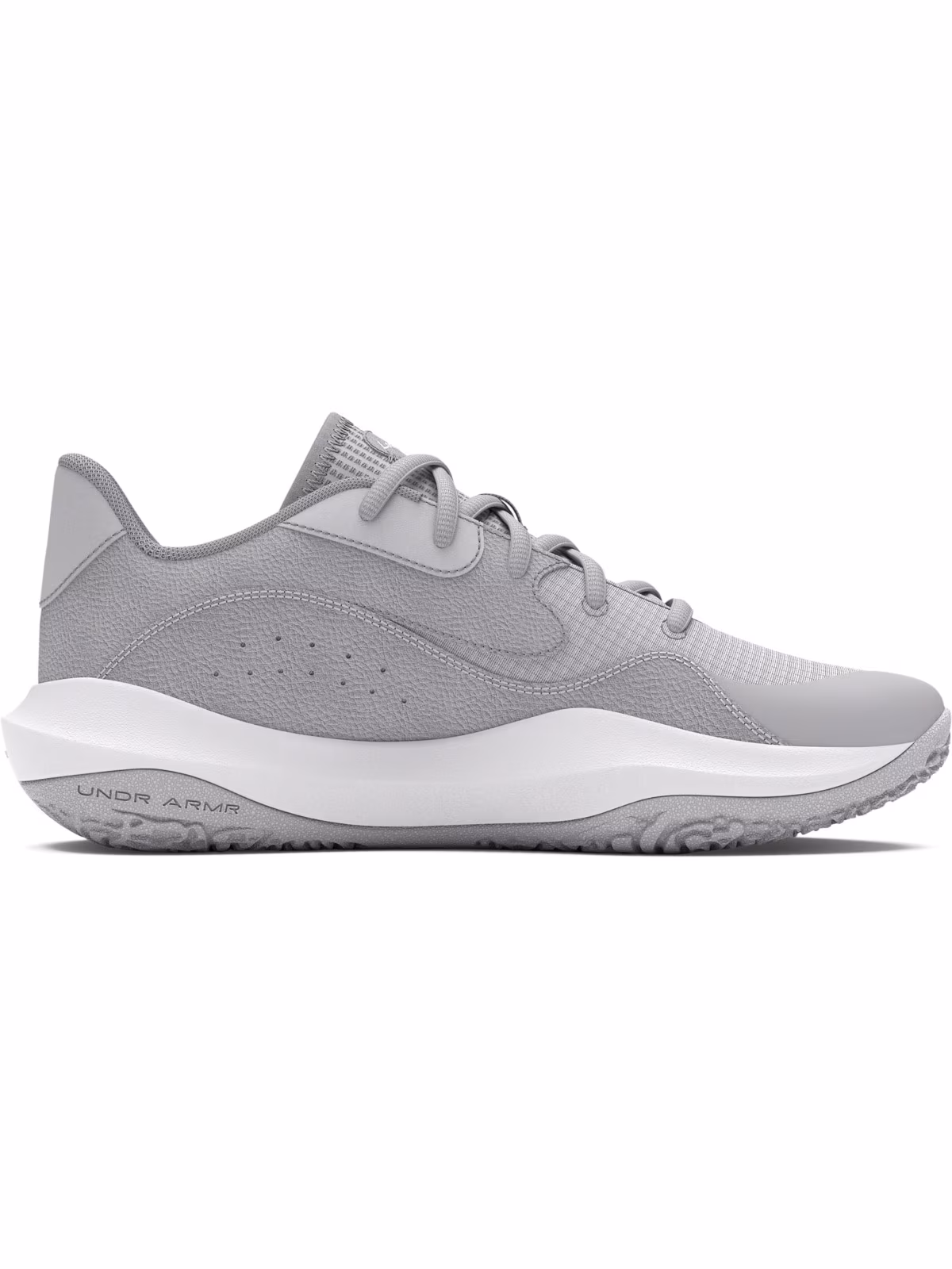 Buty do koszykówki uniseks Under Armour UA Lockdown 7 Low - niebieskie