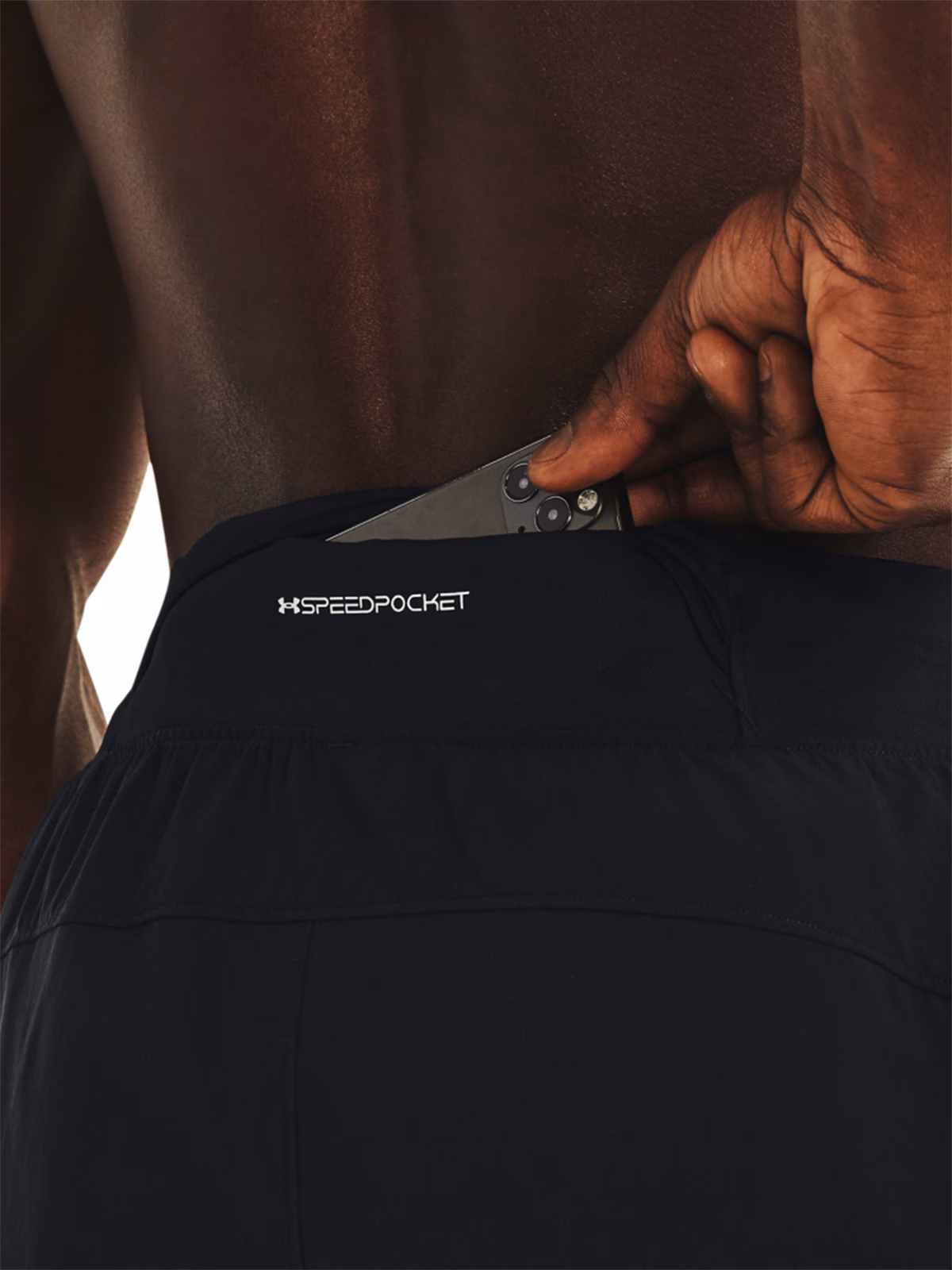 Spodenki do biegania męskie Under Armour UA Launch Pro 5'' Shorts - czarne