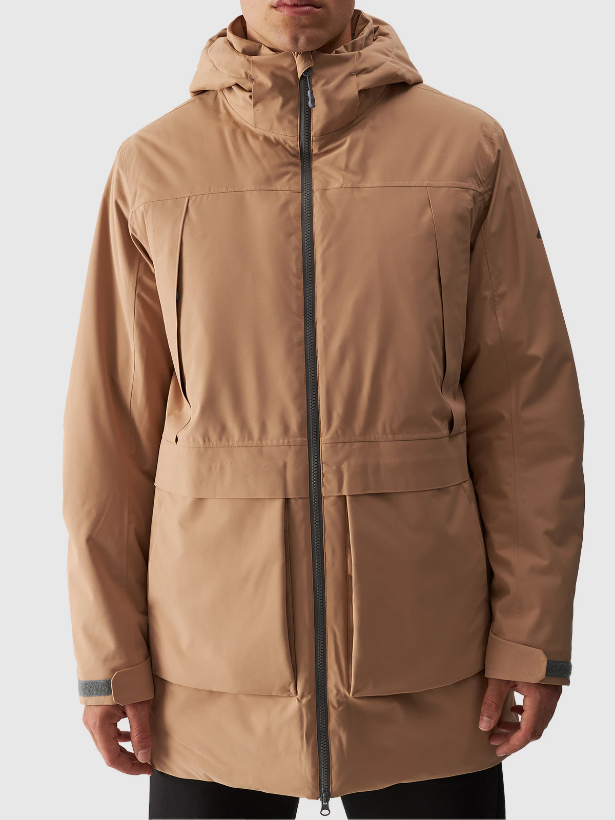 Kurtka przejściowa membrana 8000 męska - beżowa
