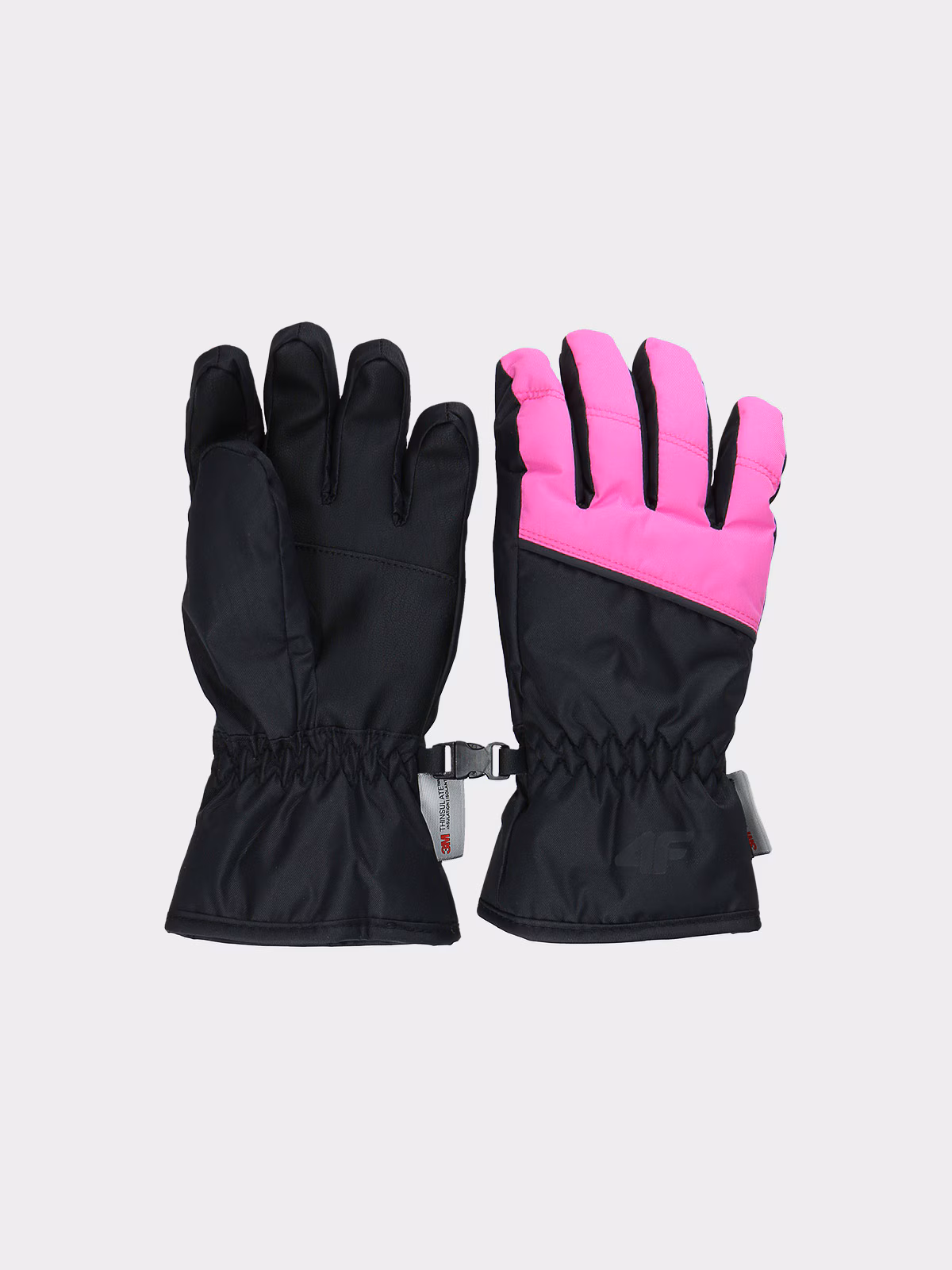 Rękawiczki narciarskie dziecięce - fioletowe