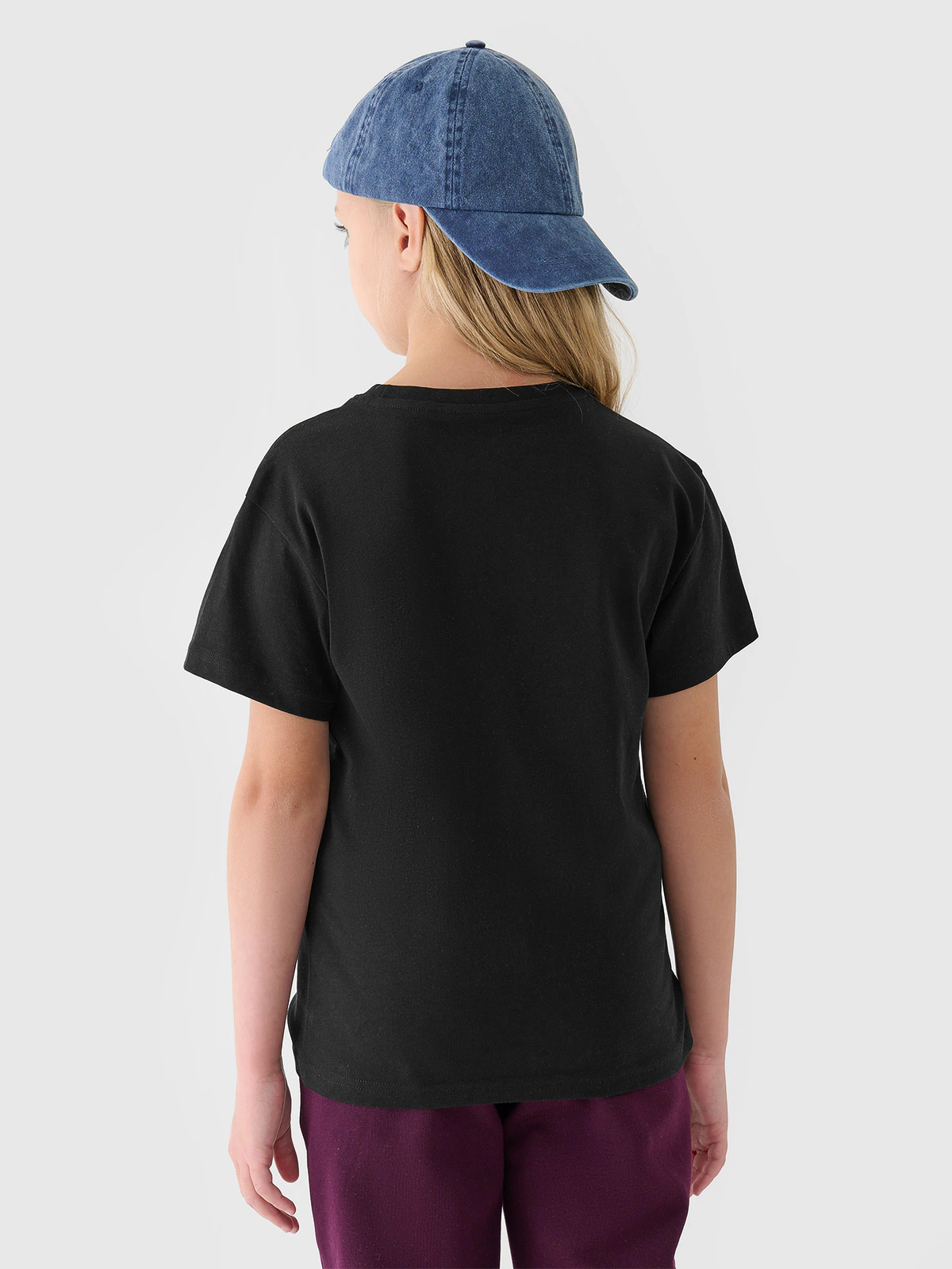 T-shirt gładki (2-pack) dziecięcy - multikolor