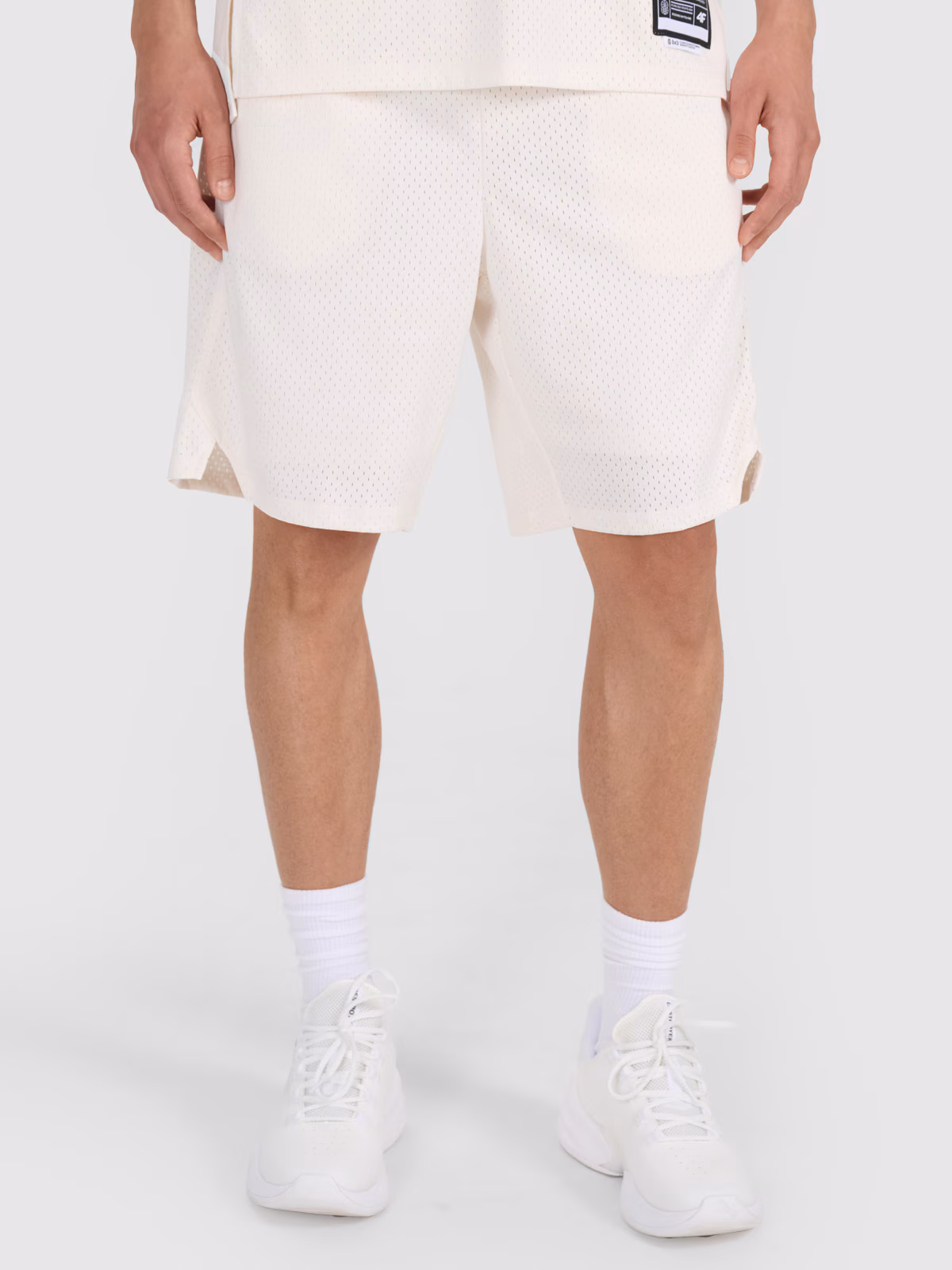 Spodenki do koszykówki szybkoschnące męskie - czarne