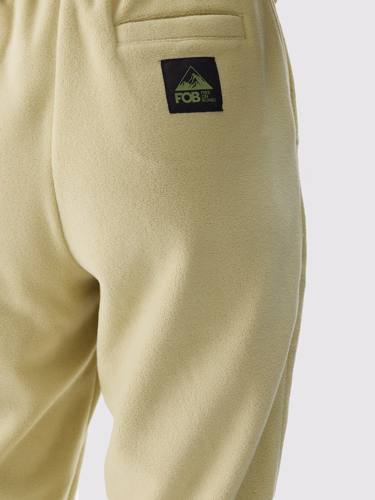 Spodnie dresowe polarowe damskie - czarne