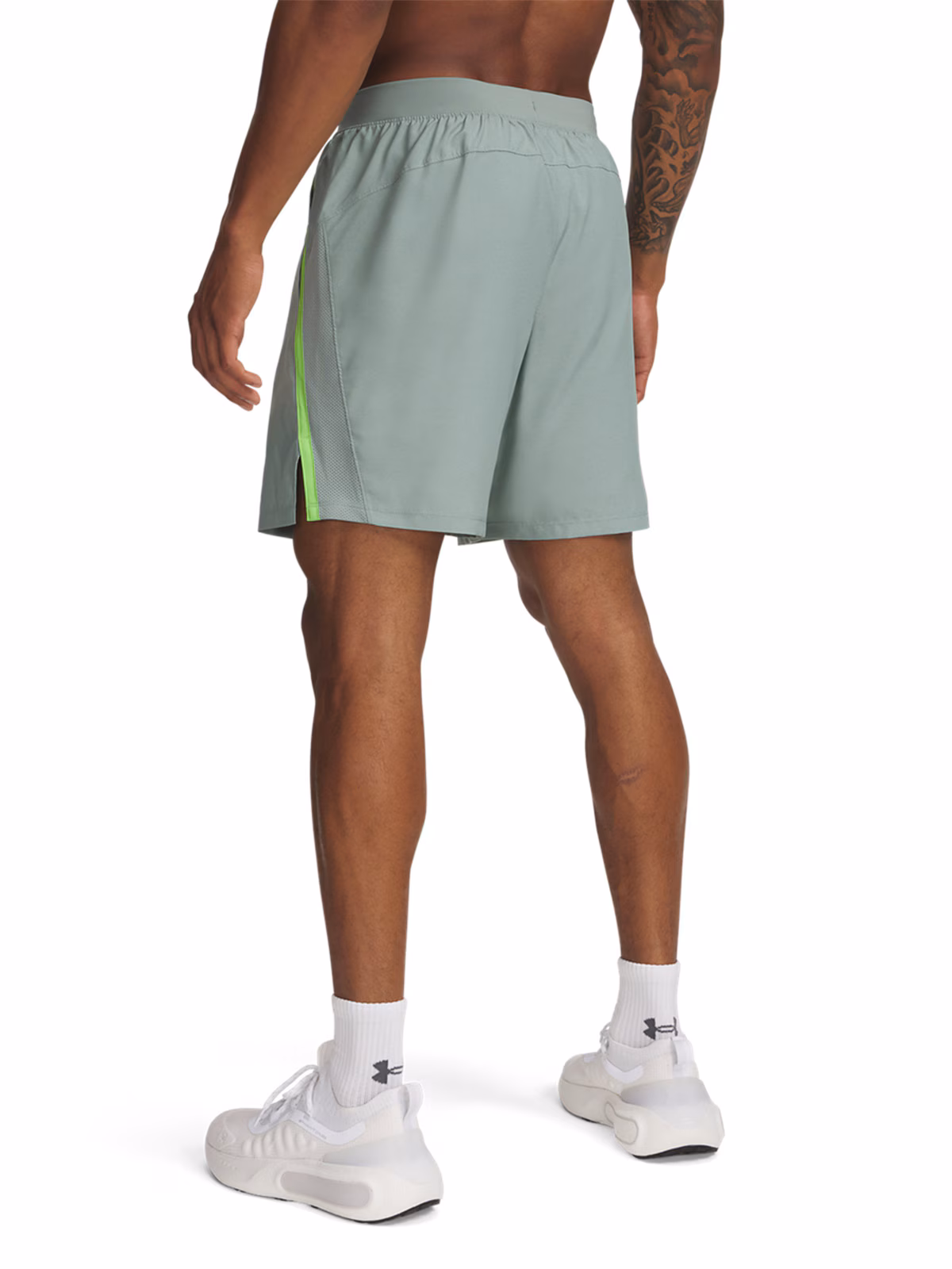 Spodenki do biegania męskie Under Armour UA Launch 7'' Shorts - szare