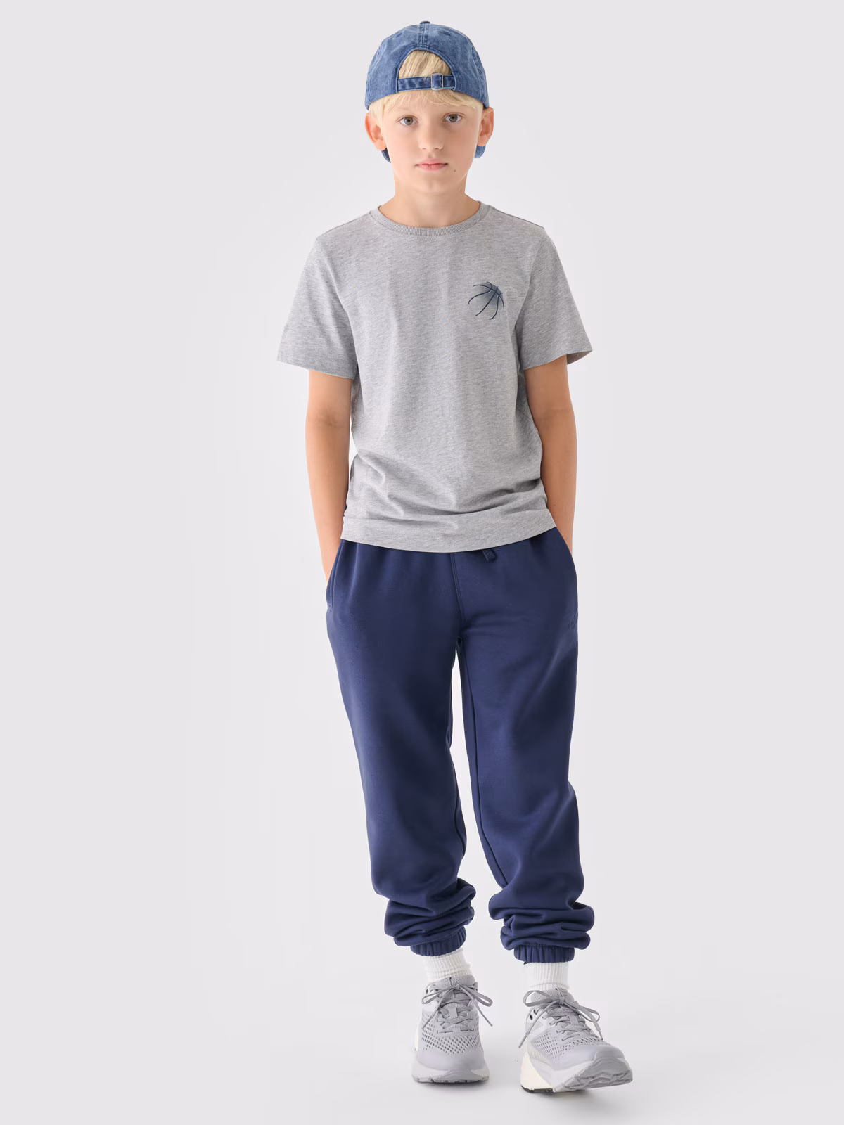 T-shirt z nadrukiem chłopięcy - czerwony