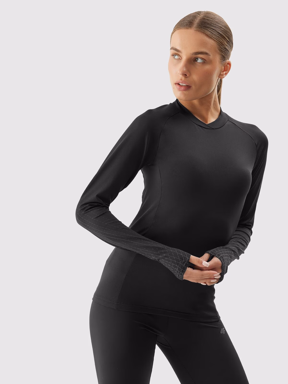 Longsleeve do biegania szybkoschnący damski