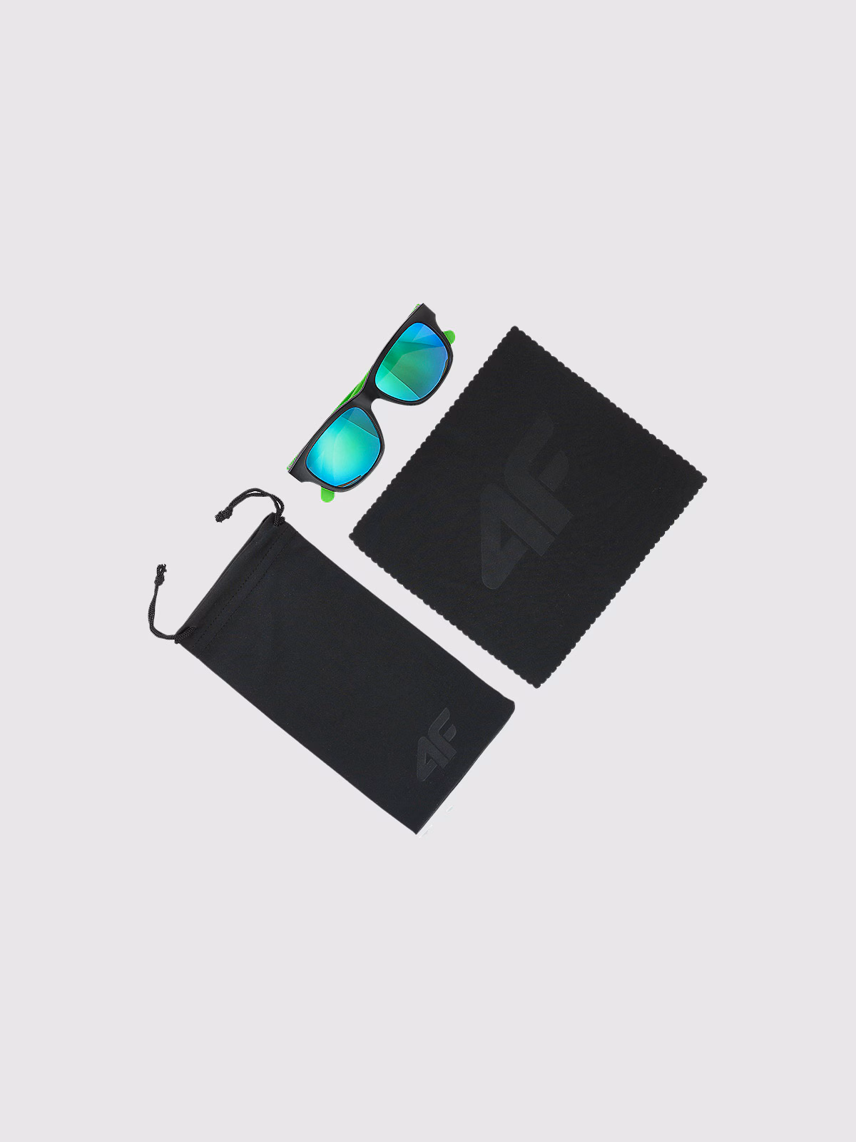 Okulary przeciwsłoneczne z powłoką lustrzaną - multikolor