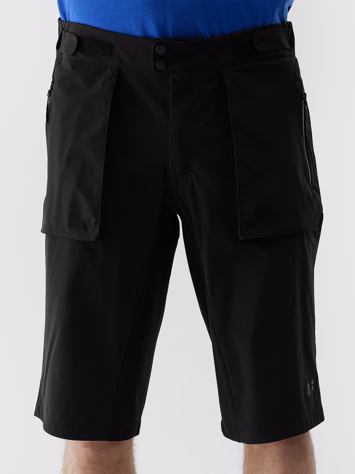 Spodenki trekkingowe 4Way Stretch męskie - brązowe