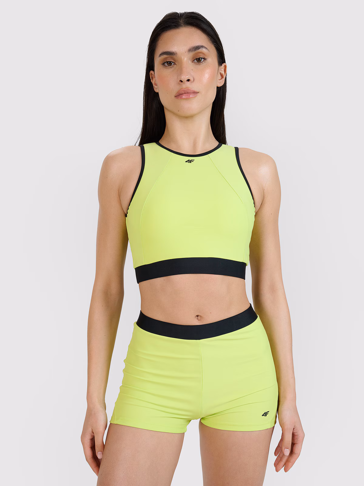 Góra od bikini damska - zielona