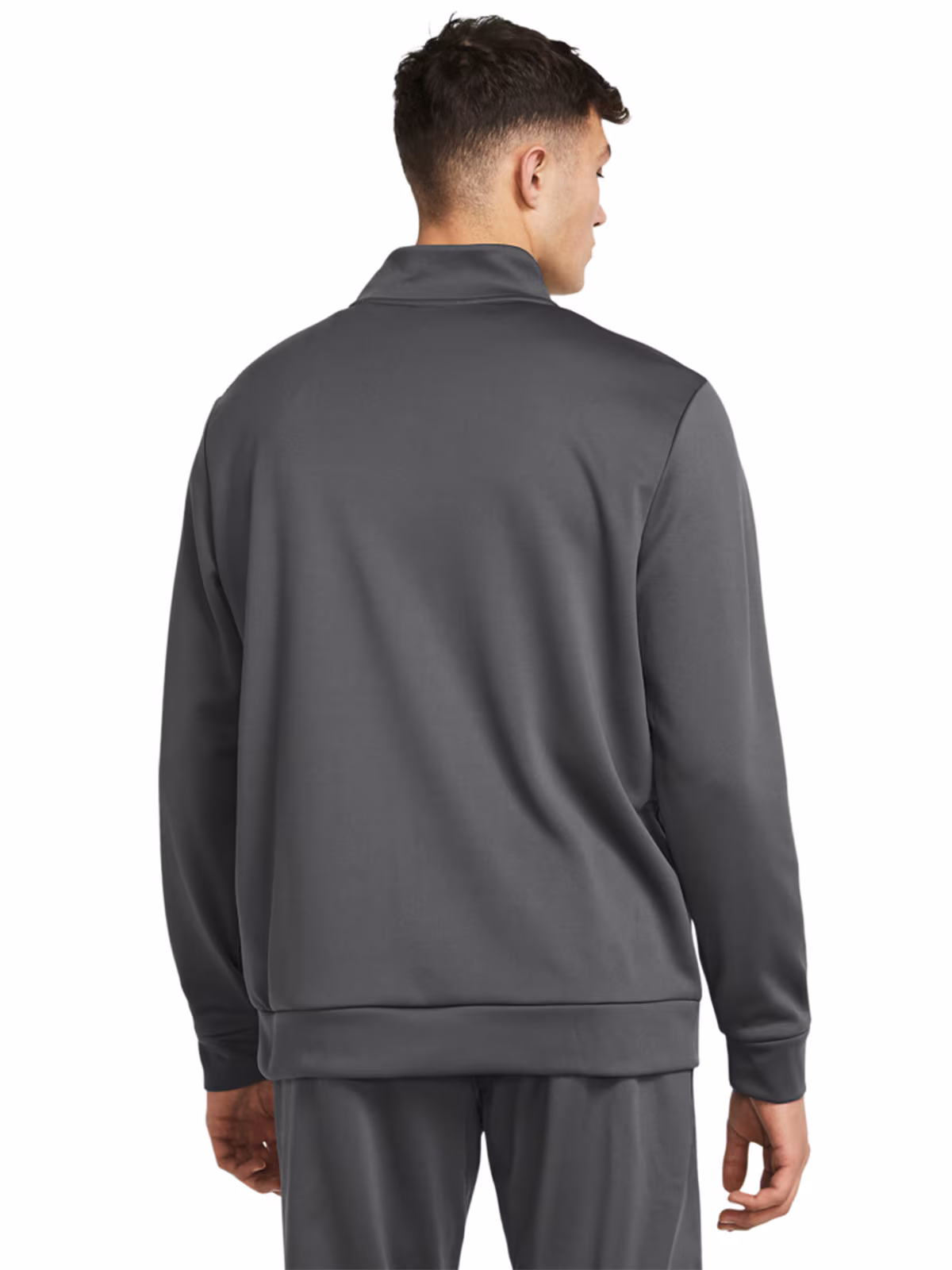 Bluza treningowa męska UNDER ARMOUR UA Armour Fleece 1/4 Zip - granatowa