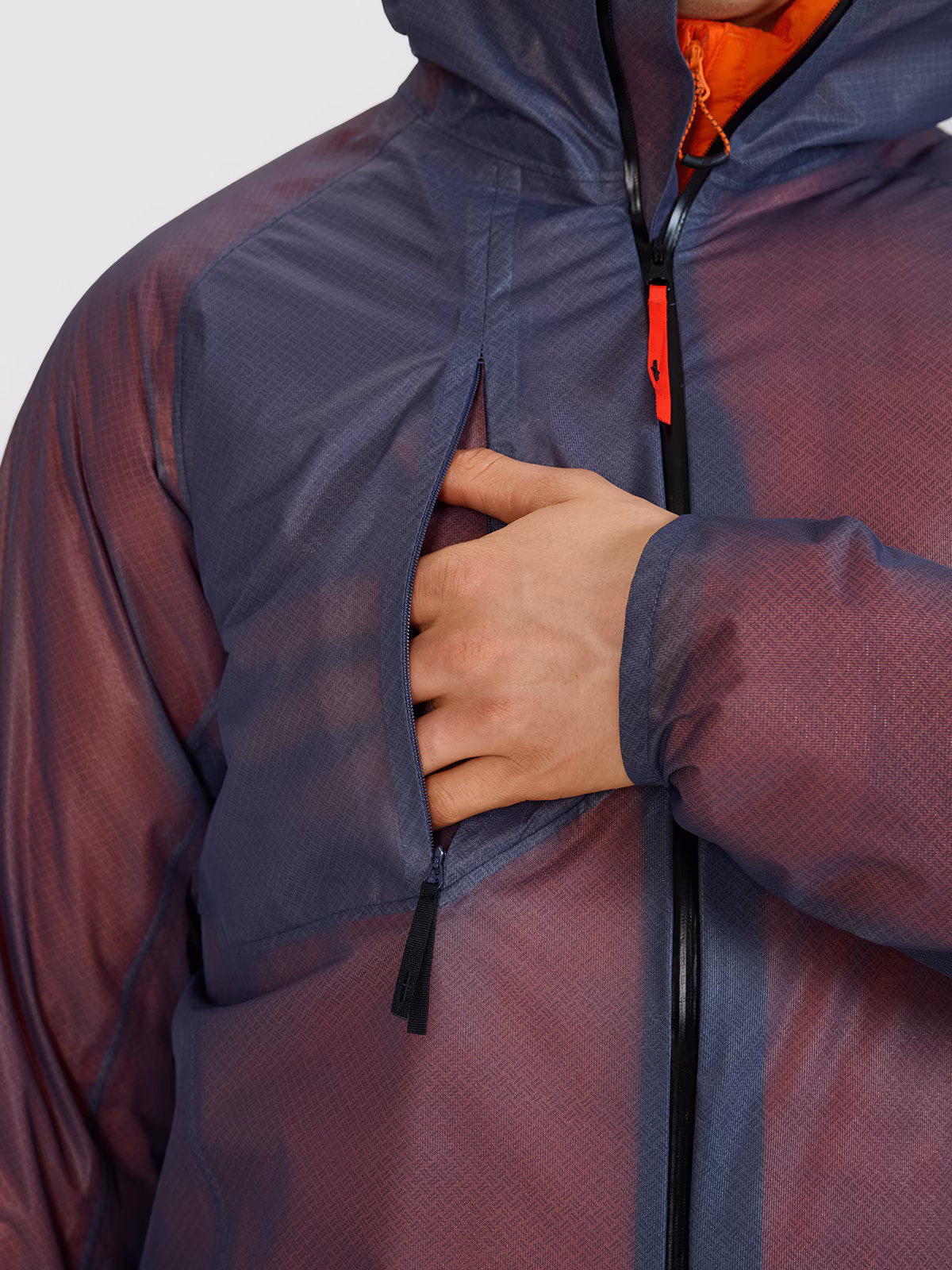 Kurtka 4FPRO wodoodporna membrana 15000 męska - szara