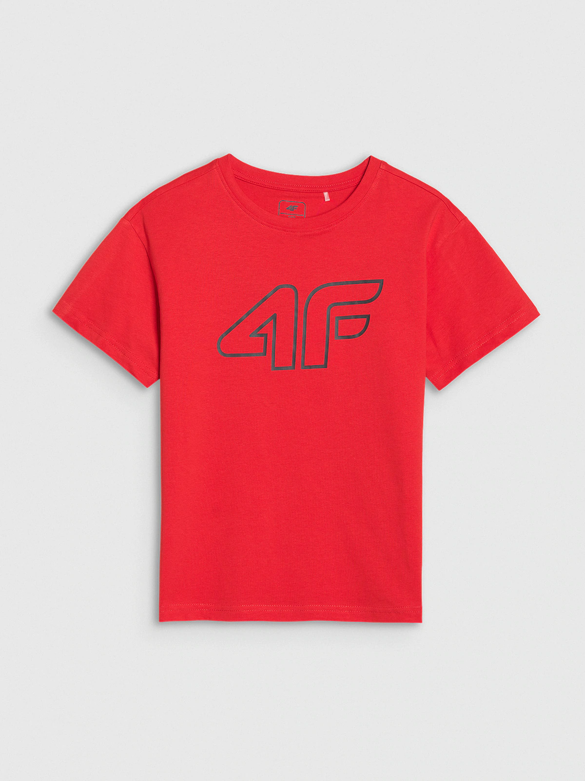 T-shirt z nadrukiem chłopięcy - niebieski