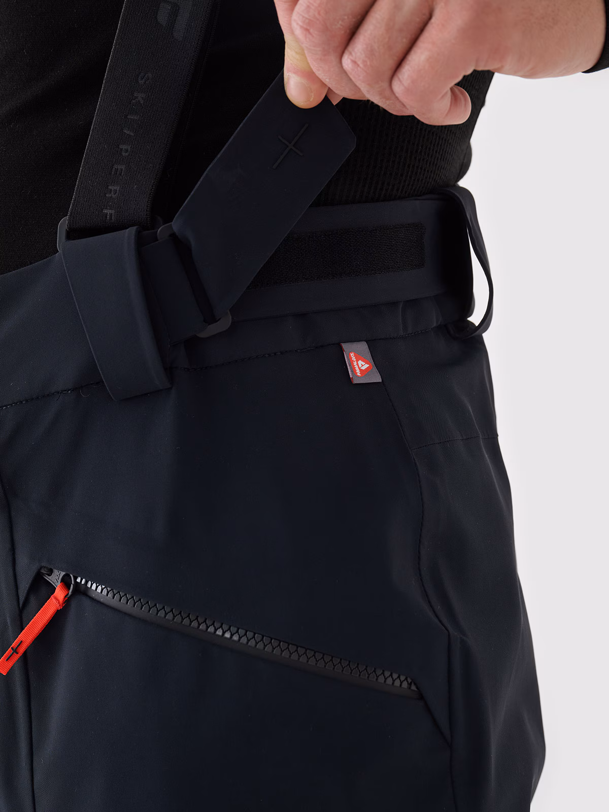 Spodnie narciarskie membrana Dermizax 20000 męskie - czarne