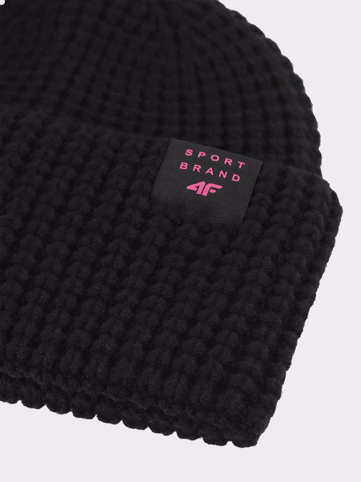 Czapka zimowa dziewczęca - różowa