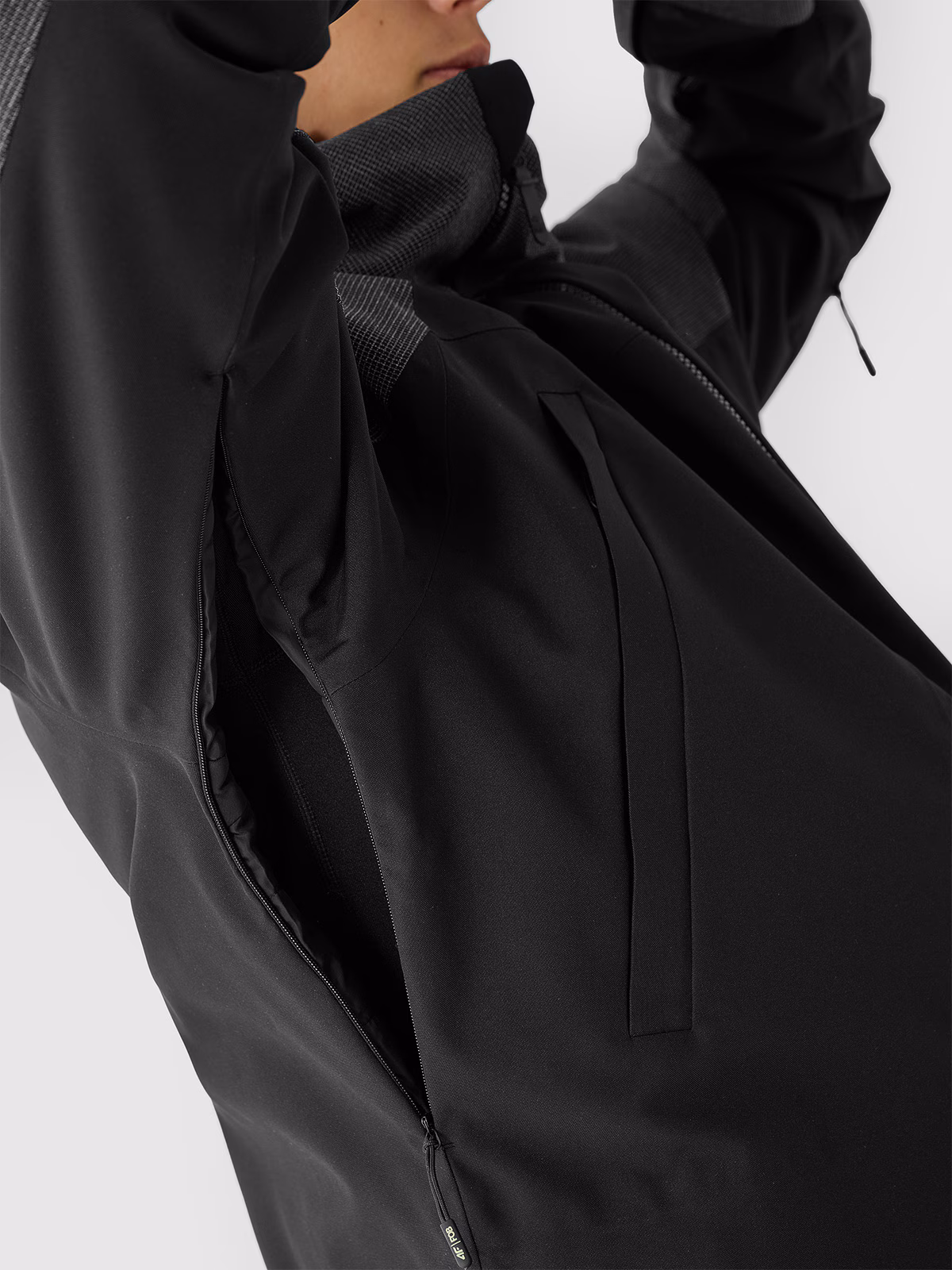 Kurtka snowboardowa membrana 10000 męska - biała