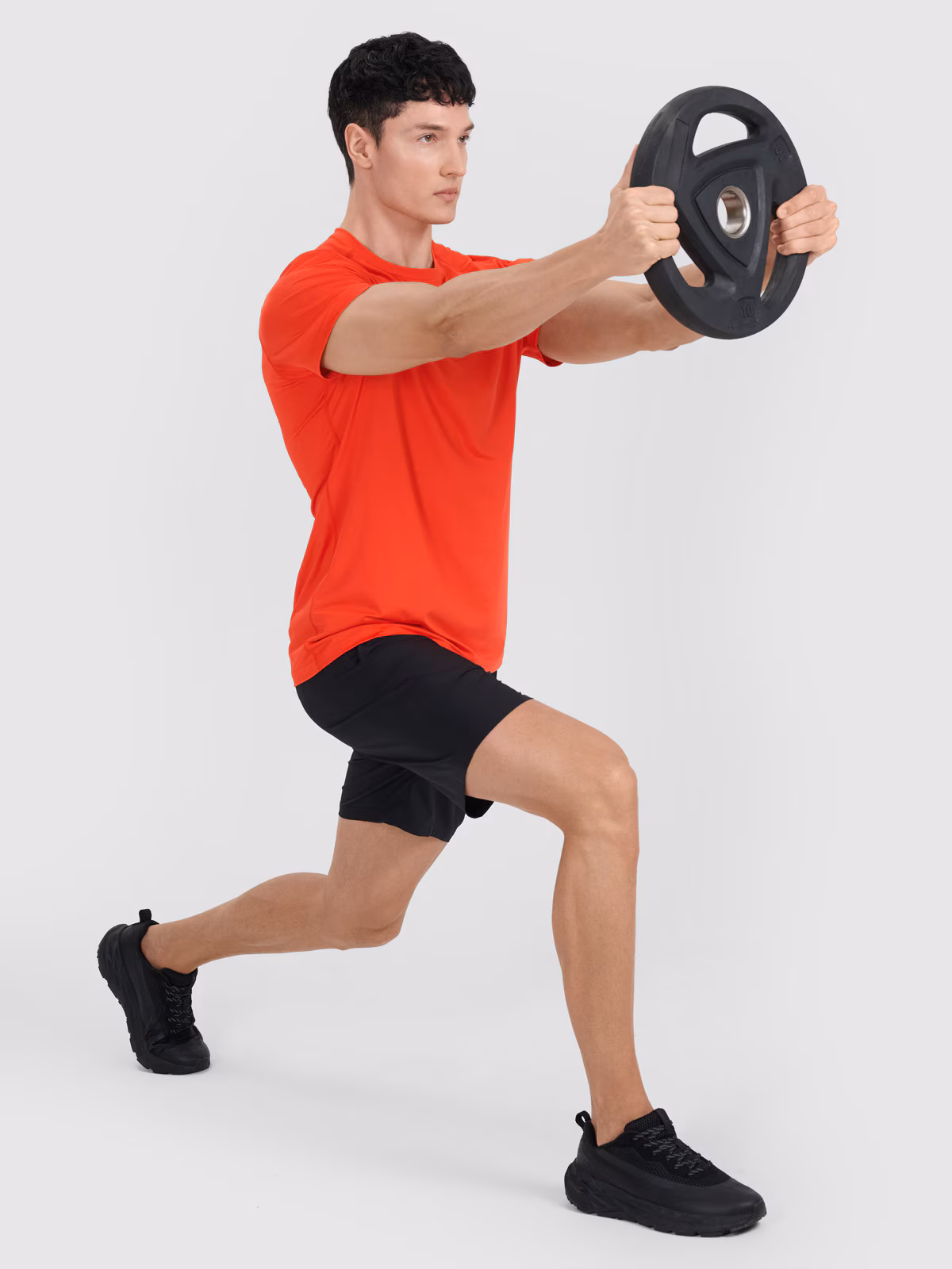 Koszulka treningowa szybkoschnąca męska - turkusowa