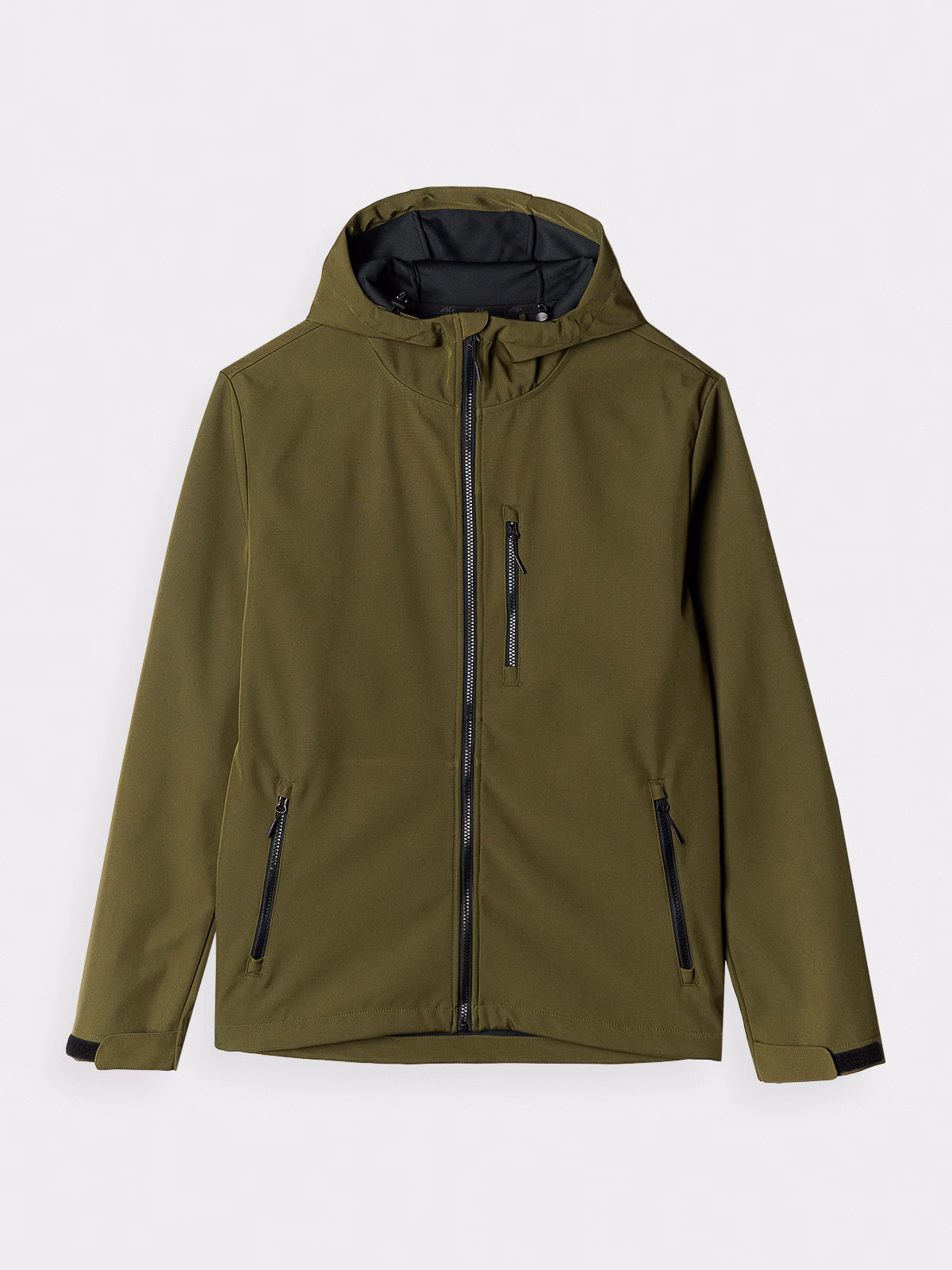 Kurtka softshell wiatroodporna membrana 8000 męska - niebieska