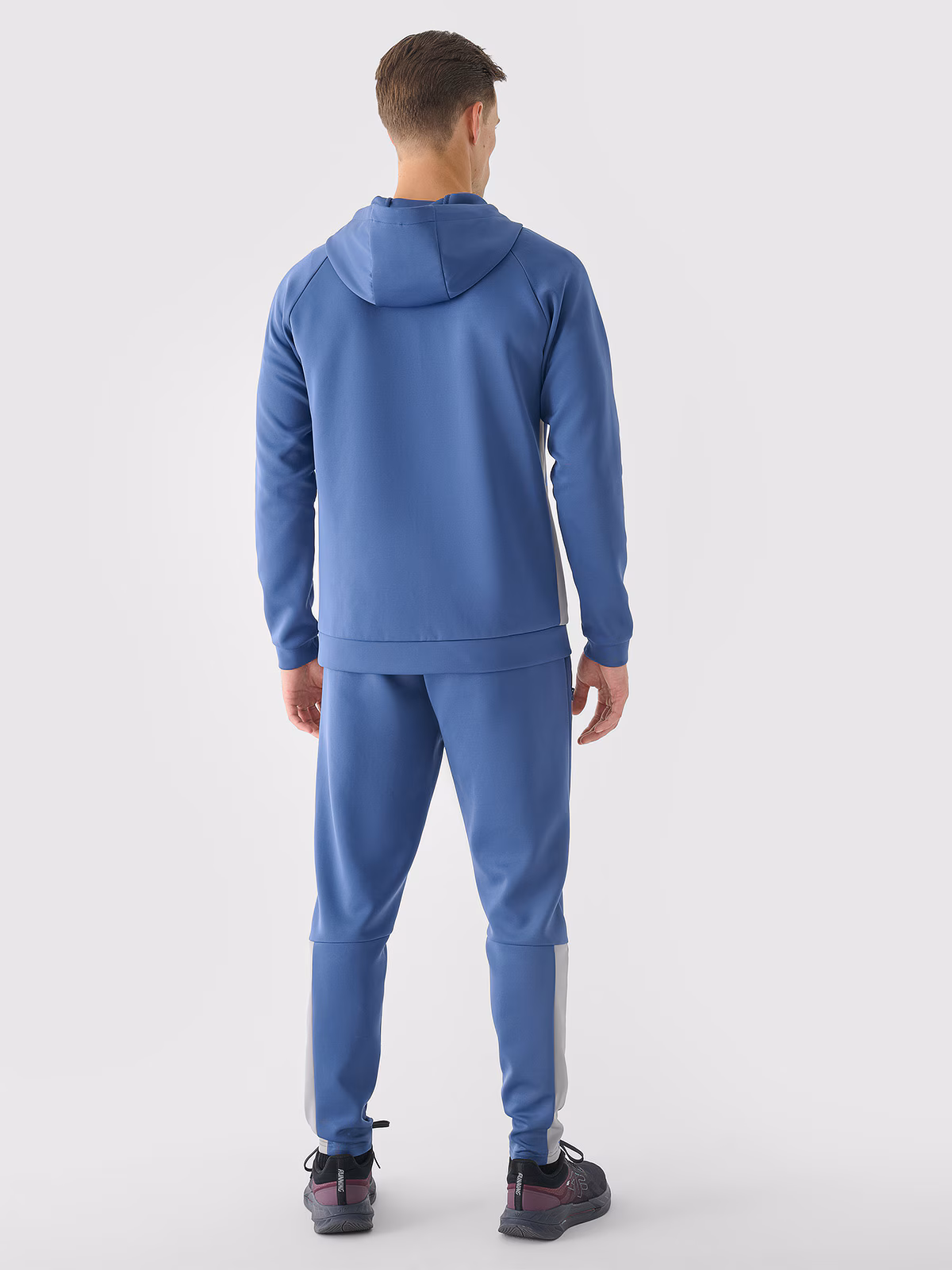 Spodnie treningowe szybkoschnące męskie - czarne