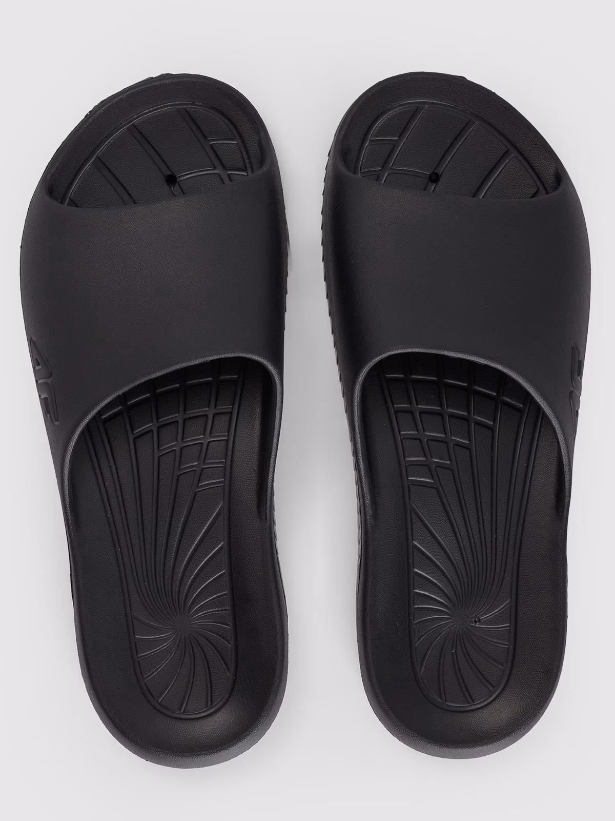 Klapki damskie - czarne