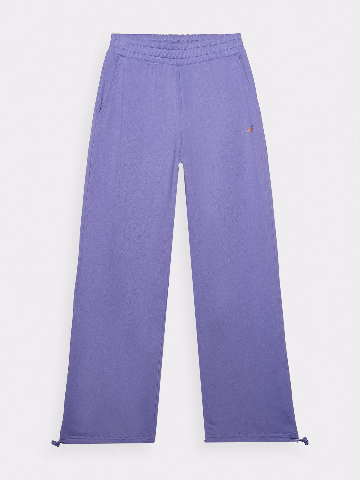 Spodnie dresowe oversize damskie - fioletowe