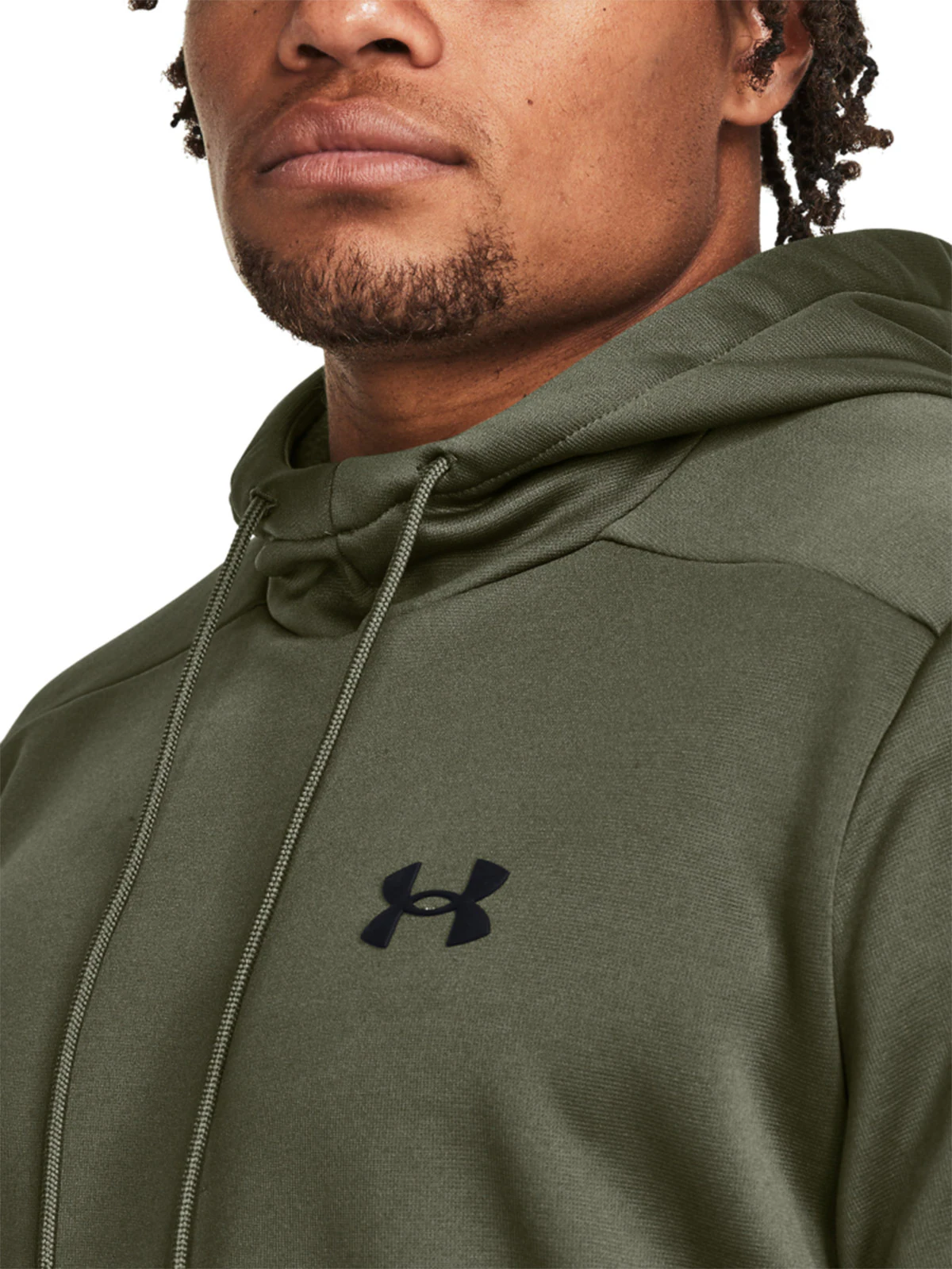 Bluza treningowa męska Under Armour UA Armour Fleece Hoodie - szara