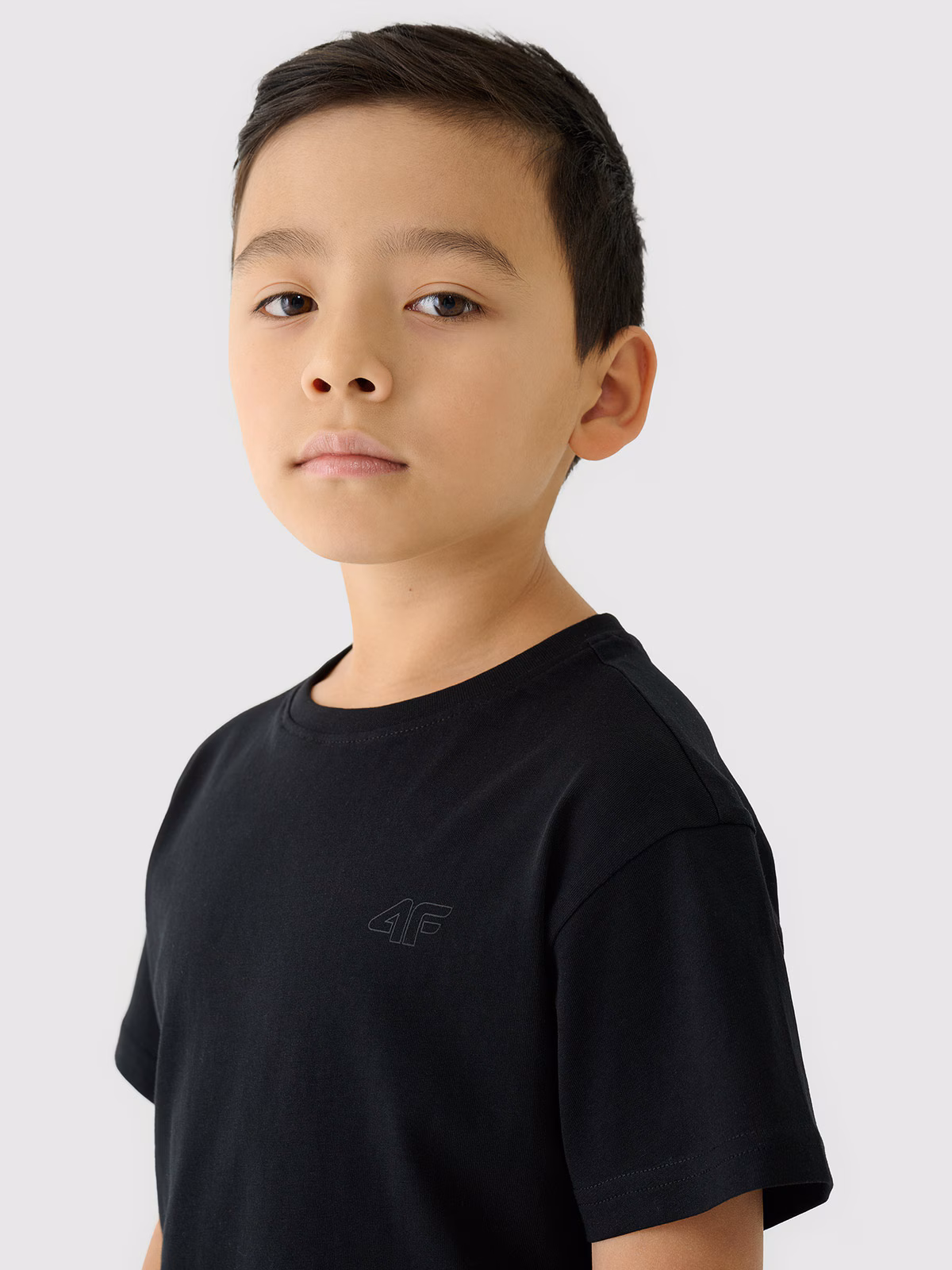 T-shirt gładki (2-pack) dziecięcy - multikolor