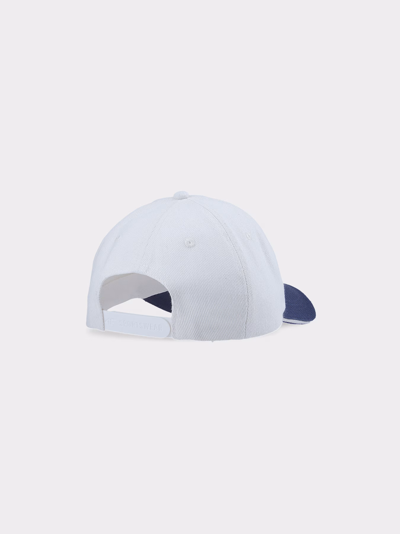 Czapka z daszkiem snapback uniseks - biała