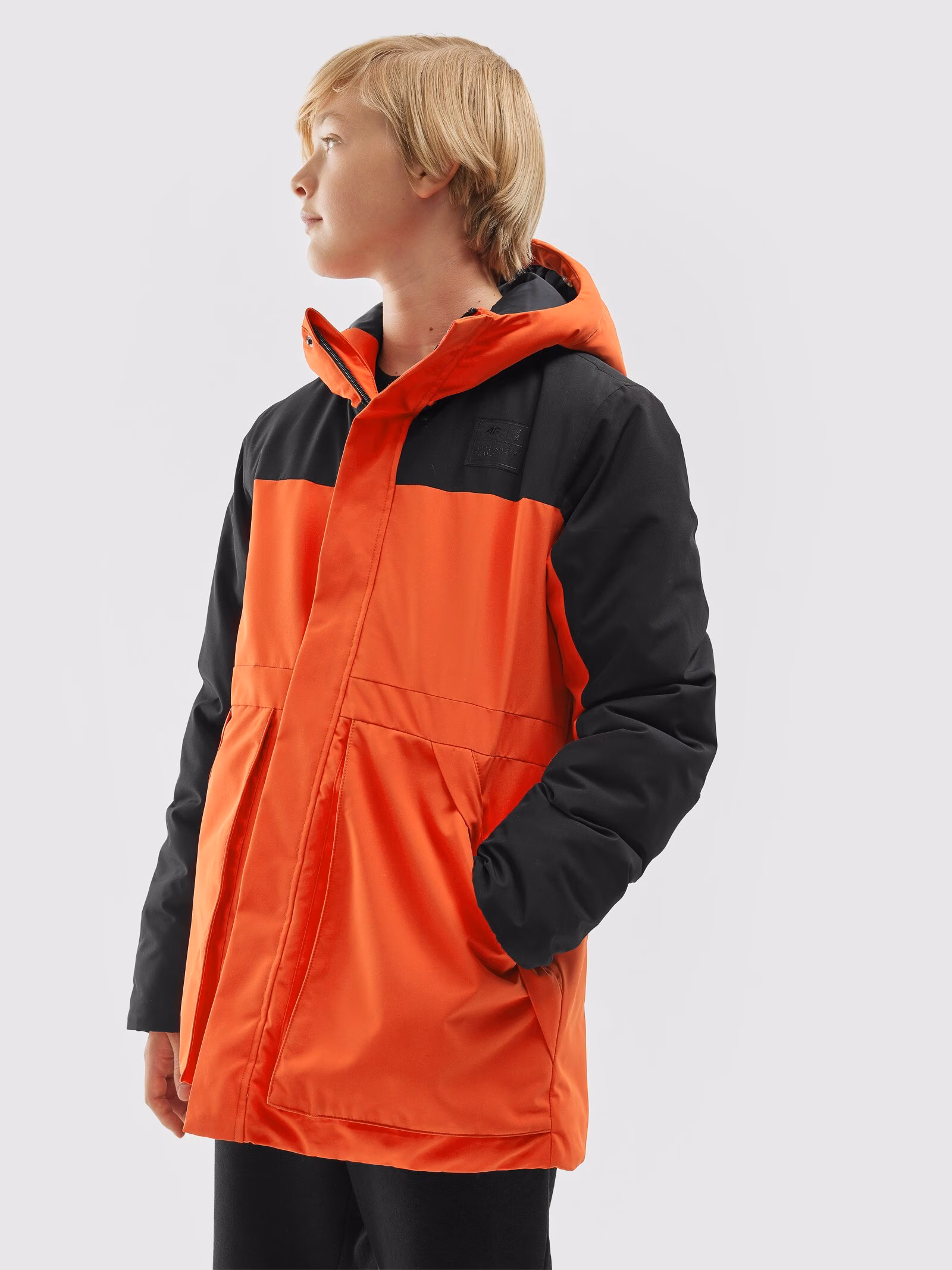 Kurtka przejściowa membrana 5000 chłopięca - czerwona