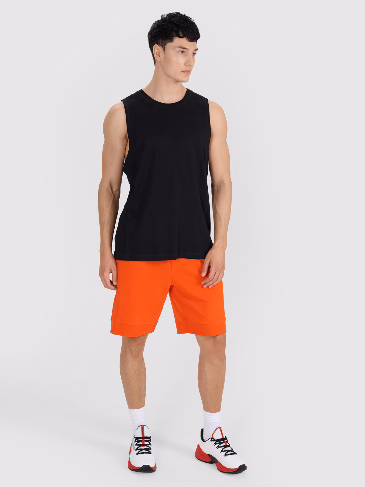 Tank top oversize męski - biały