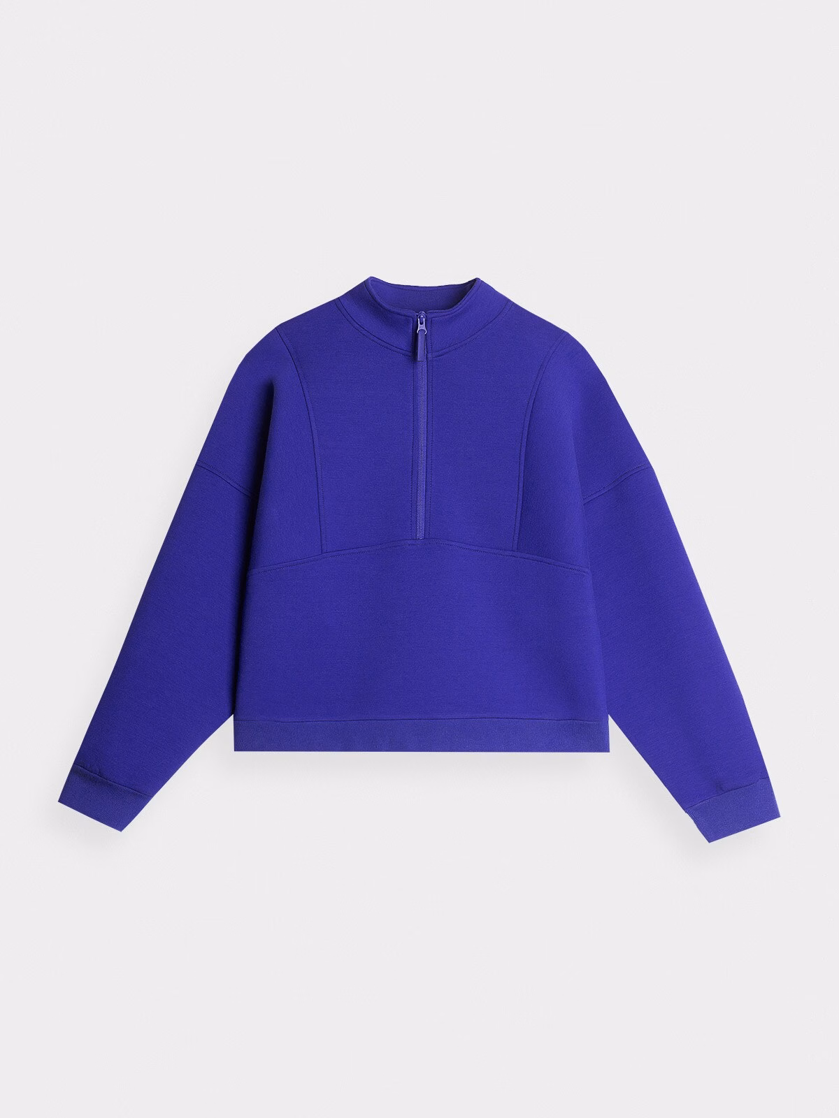 Bluza dresowa nierozpinana bez kaptura damska