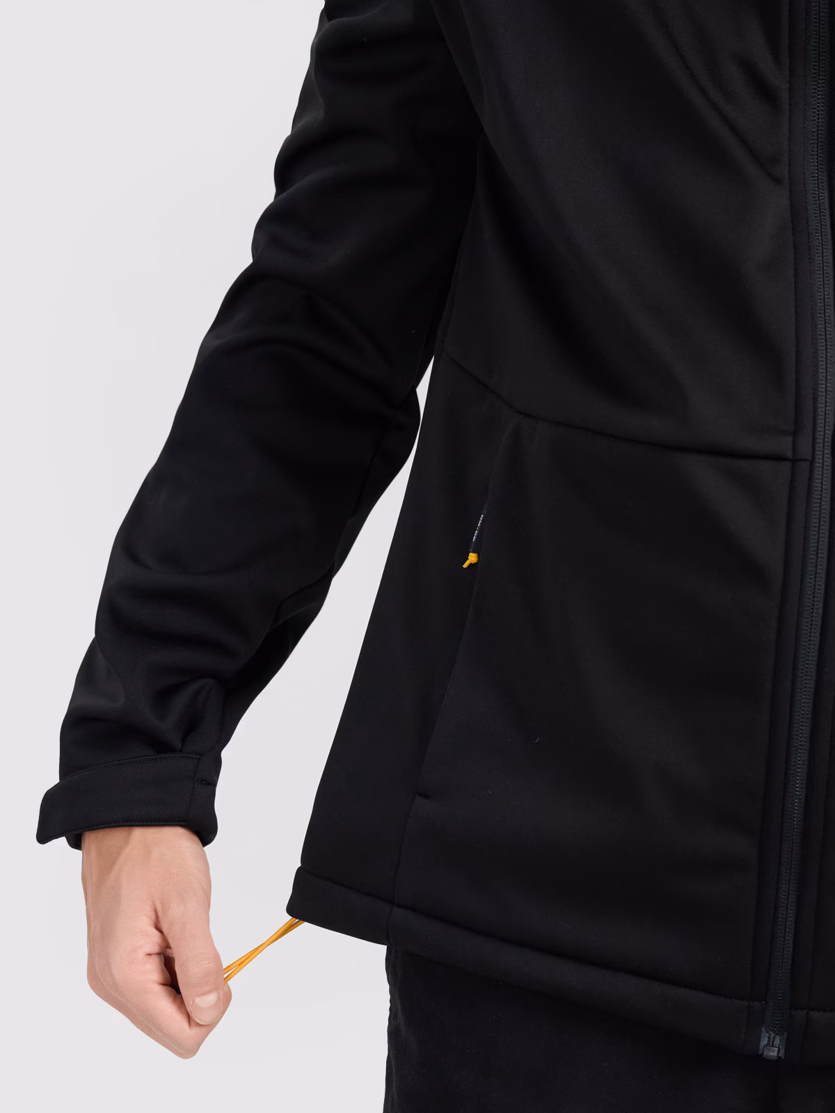 Kurtka softshell wiatroodporna membrana 5000 uniseks 4F x Drift Masters - czarna