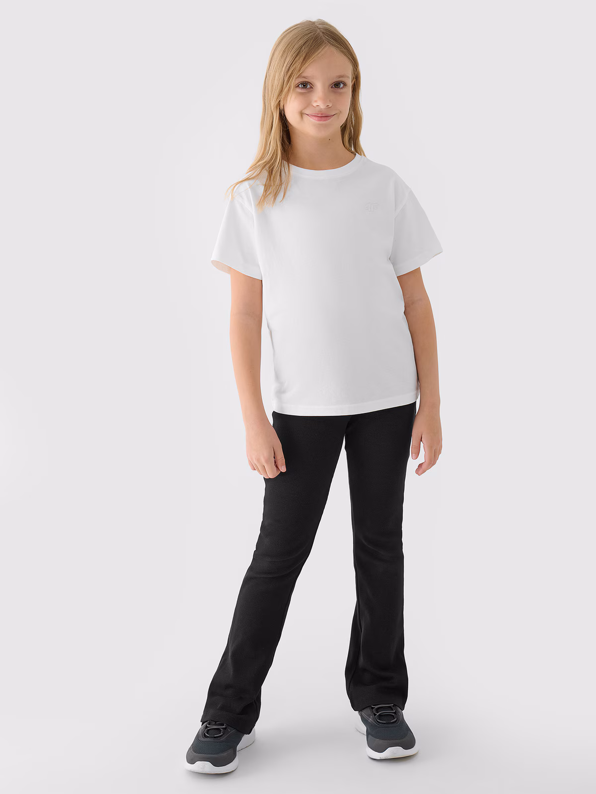 T-shirt gładki (2-pack) dziecięcy - multikolor