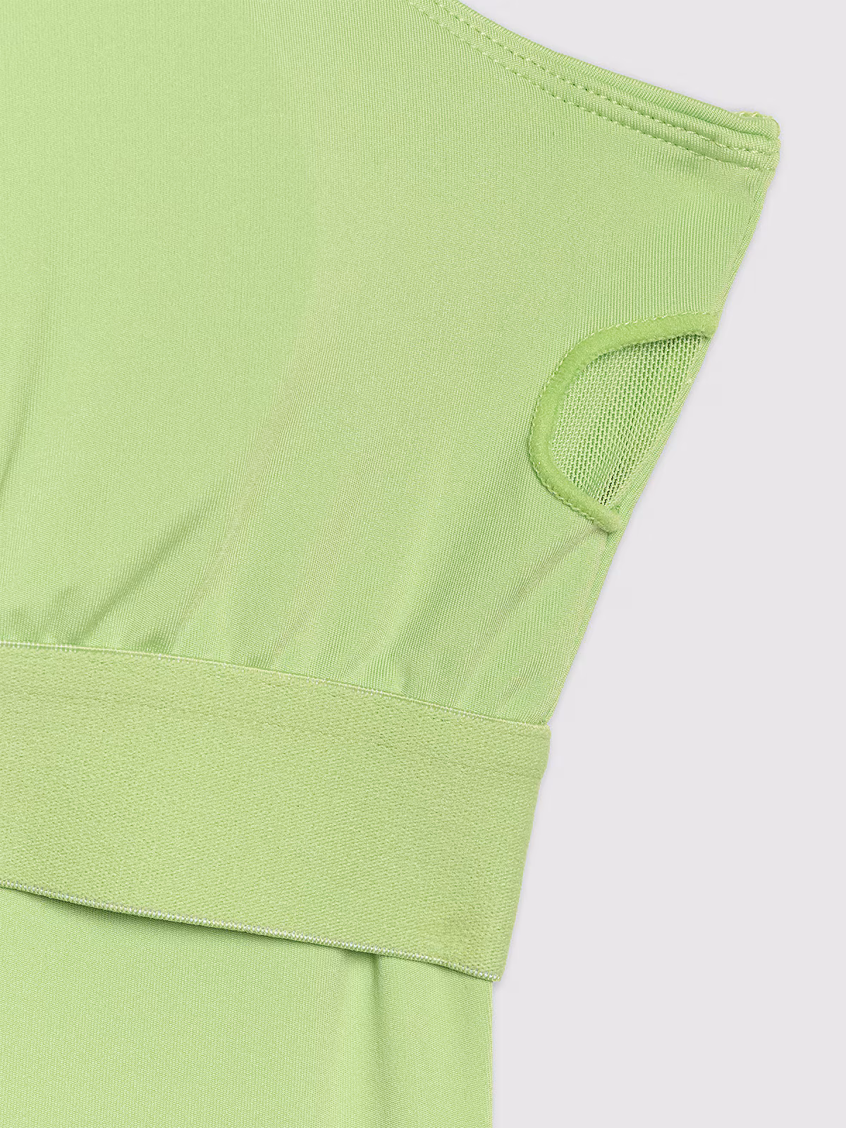 Top treningowy szybkoschnący damski - zielony