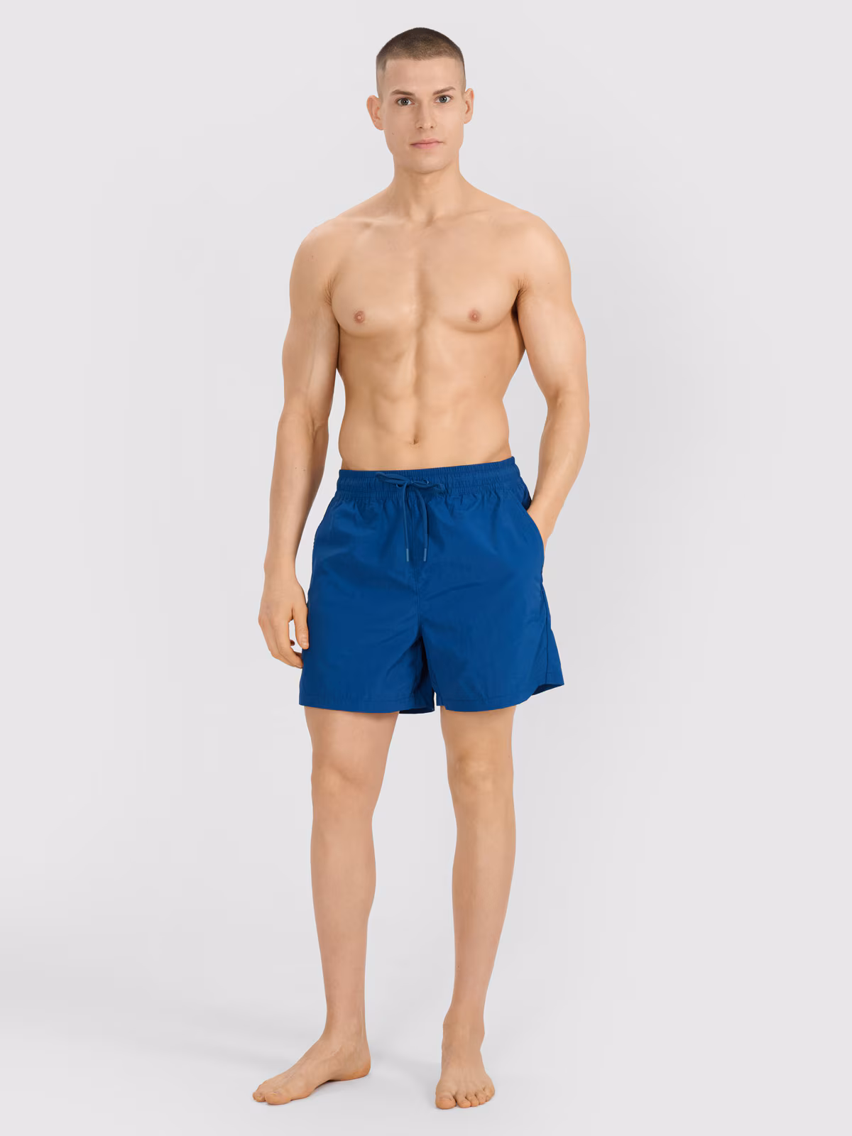 Spodenki plażowe boardshorty męskie - czerwone