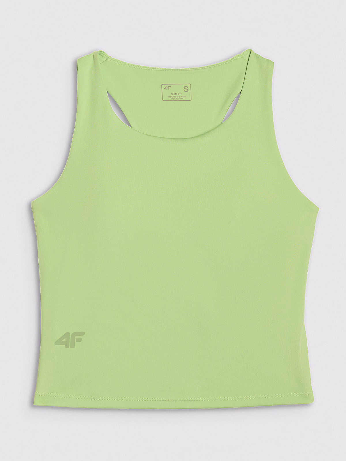 Top treningowy szybkoschnący damski - zielony