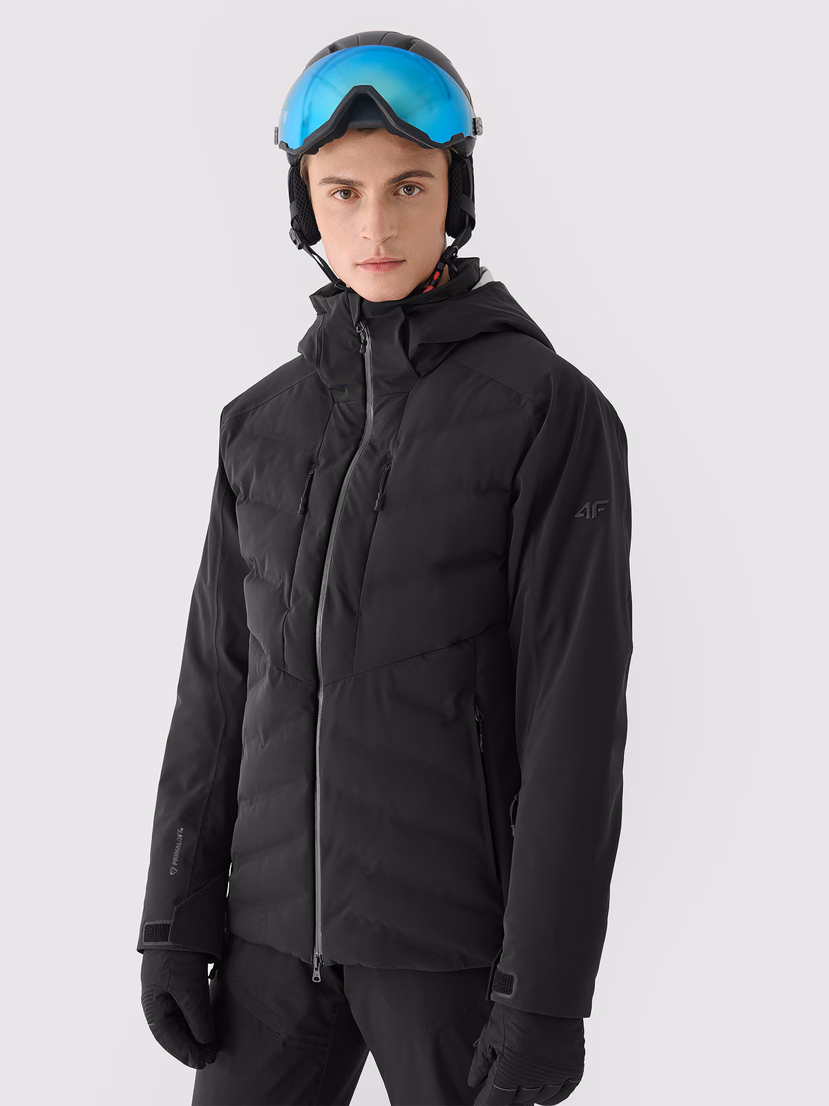 Kurtka narciarska membrana Dermizax 20000 męska - czarna