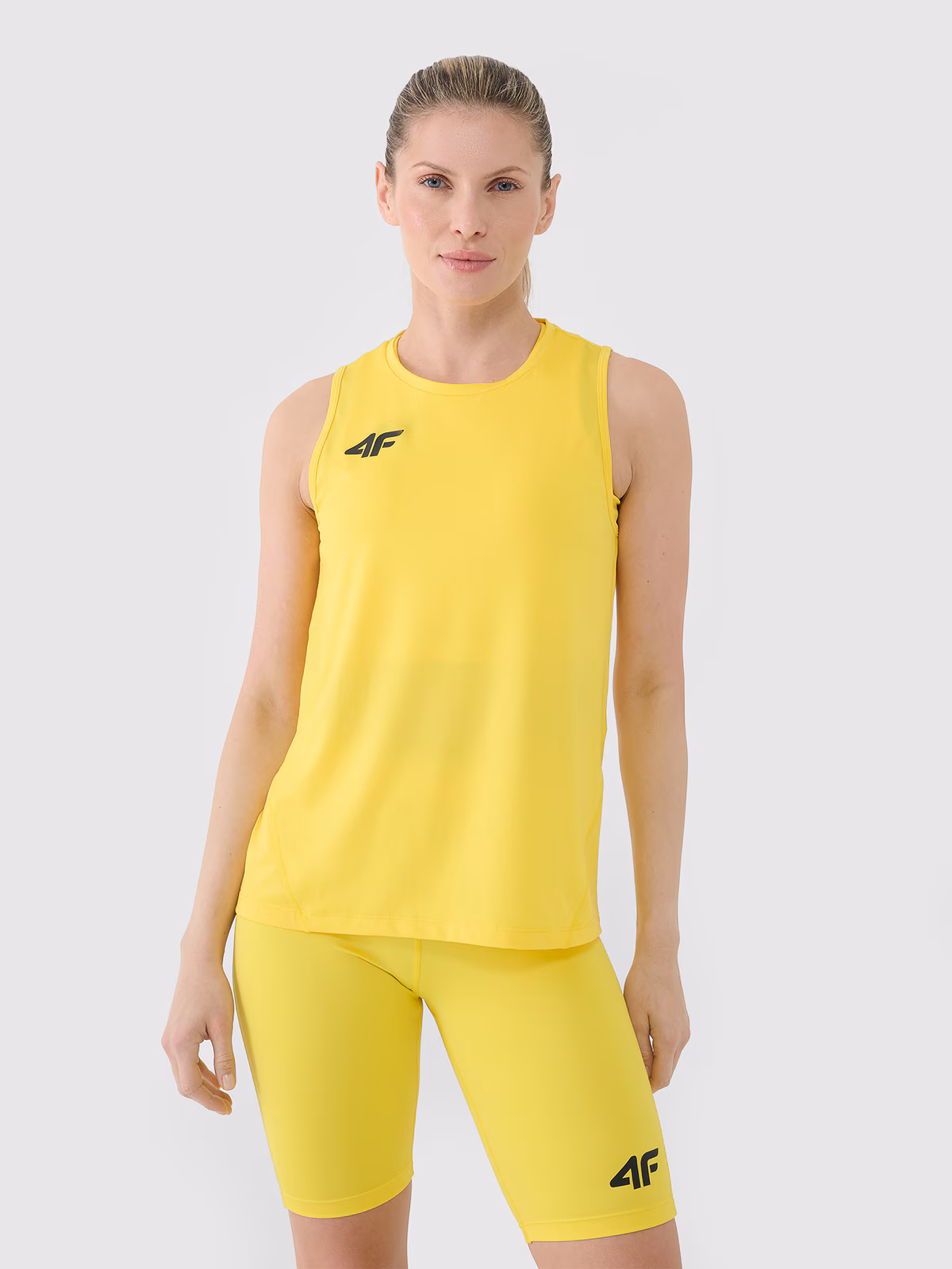 Legginsy kolarki treningowe damskie - niebieskie