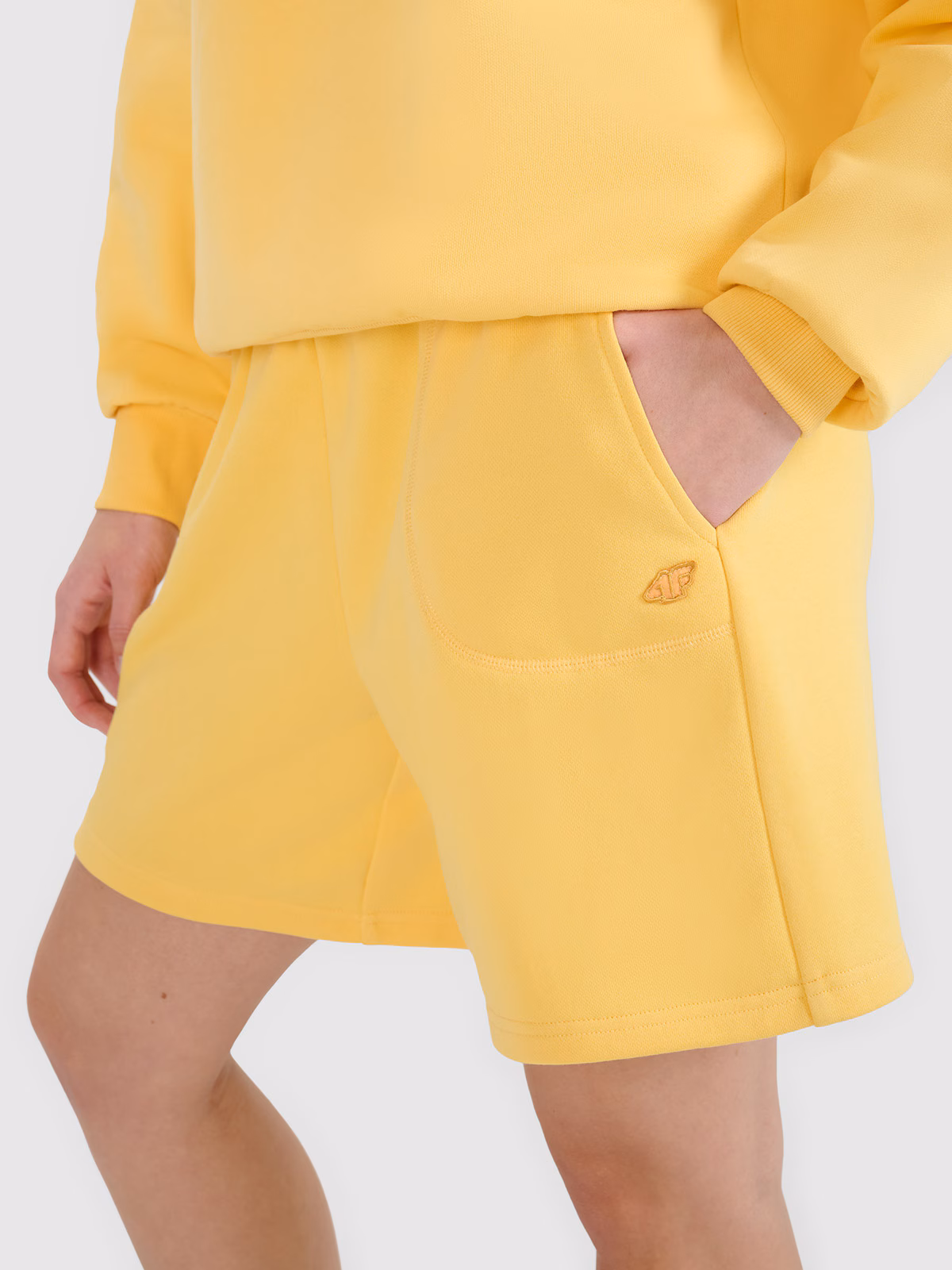 Spodenki dresowe uniseks - szare