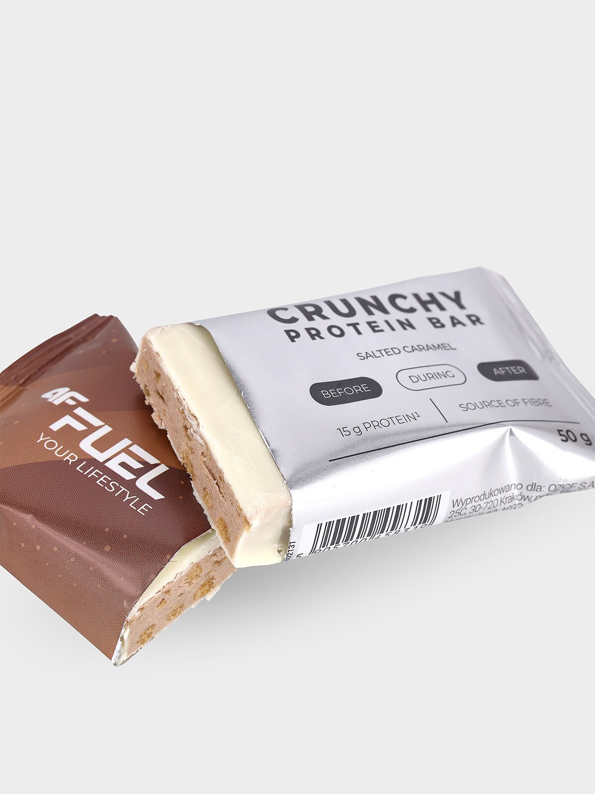 Baton proteinowy (50g) - słony karmel